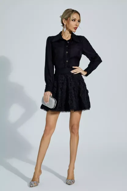 Hardy Black Embroidery Set