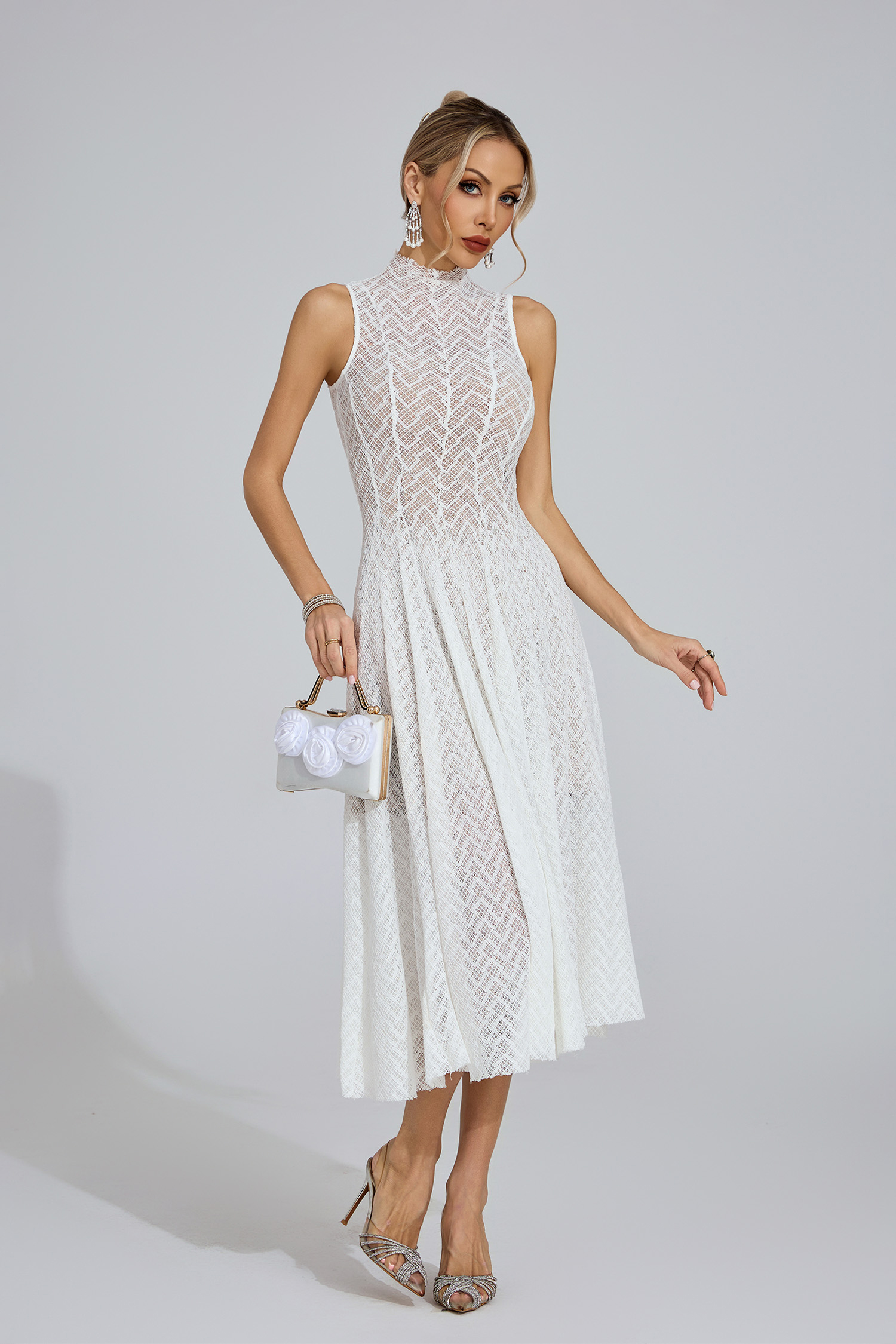 Phil White Sleeveless Maxi Dress