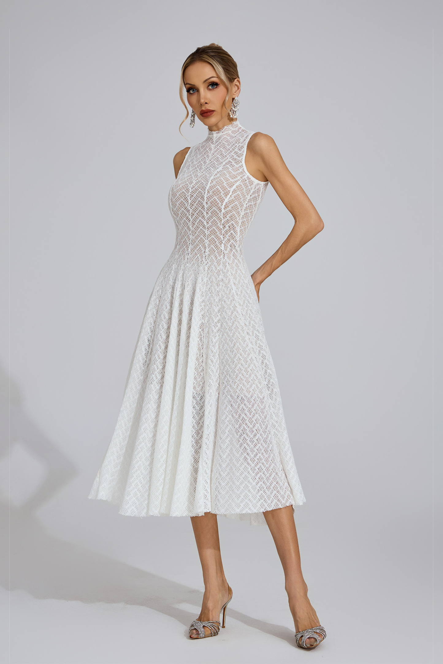 Phil White Sleeveless Maxi Dress