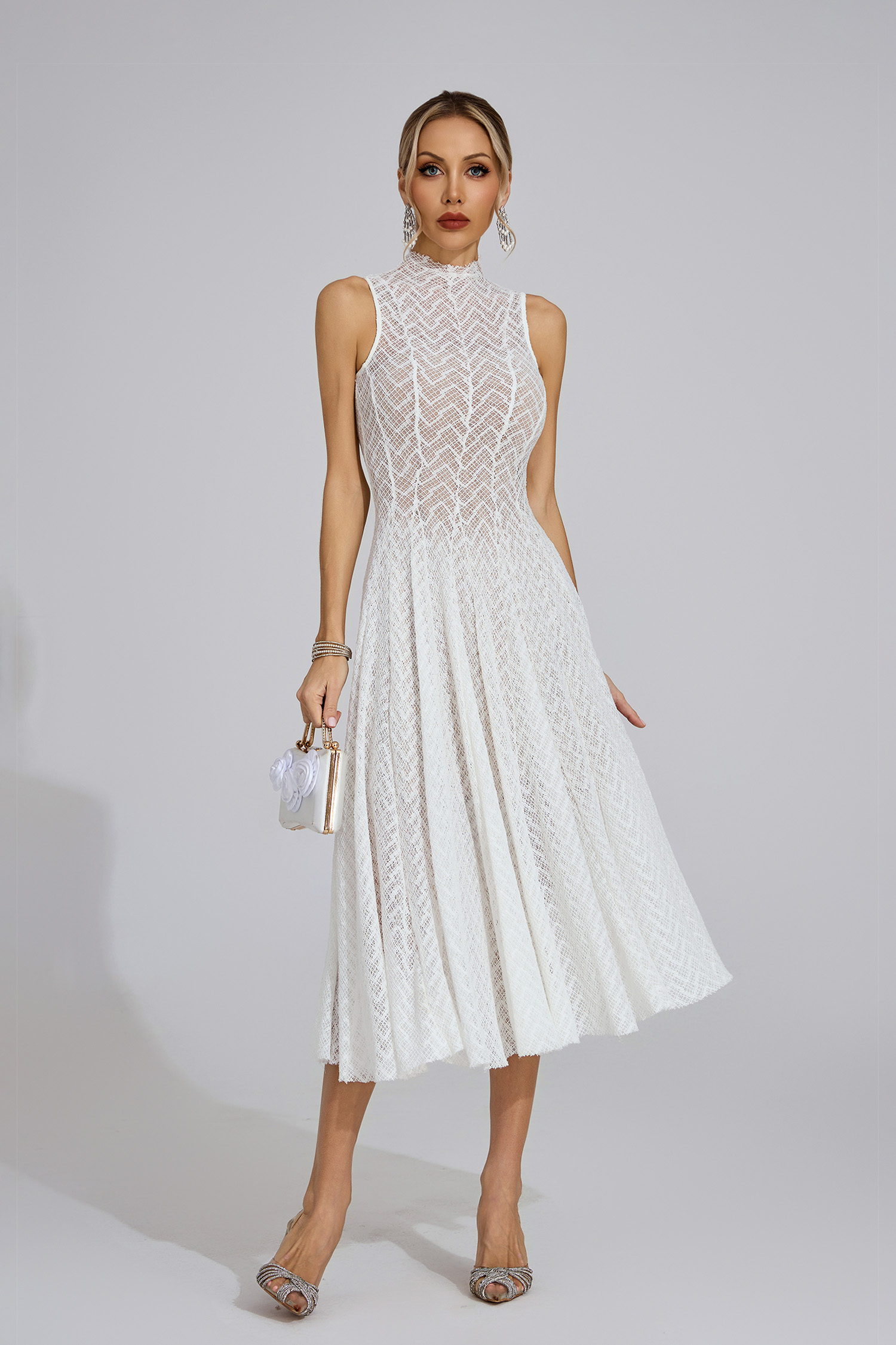 Phil White Sleeveless Maxi Dress