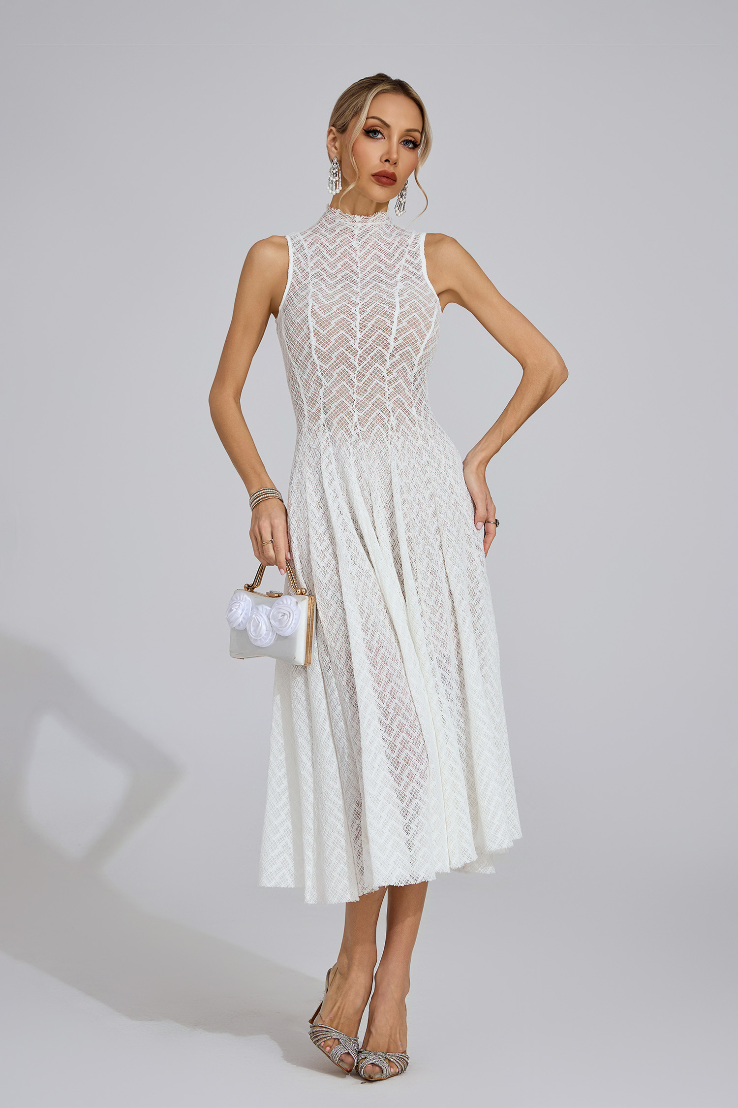 Phil White Sleeveless Maxi Dress