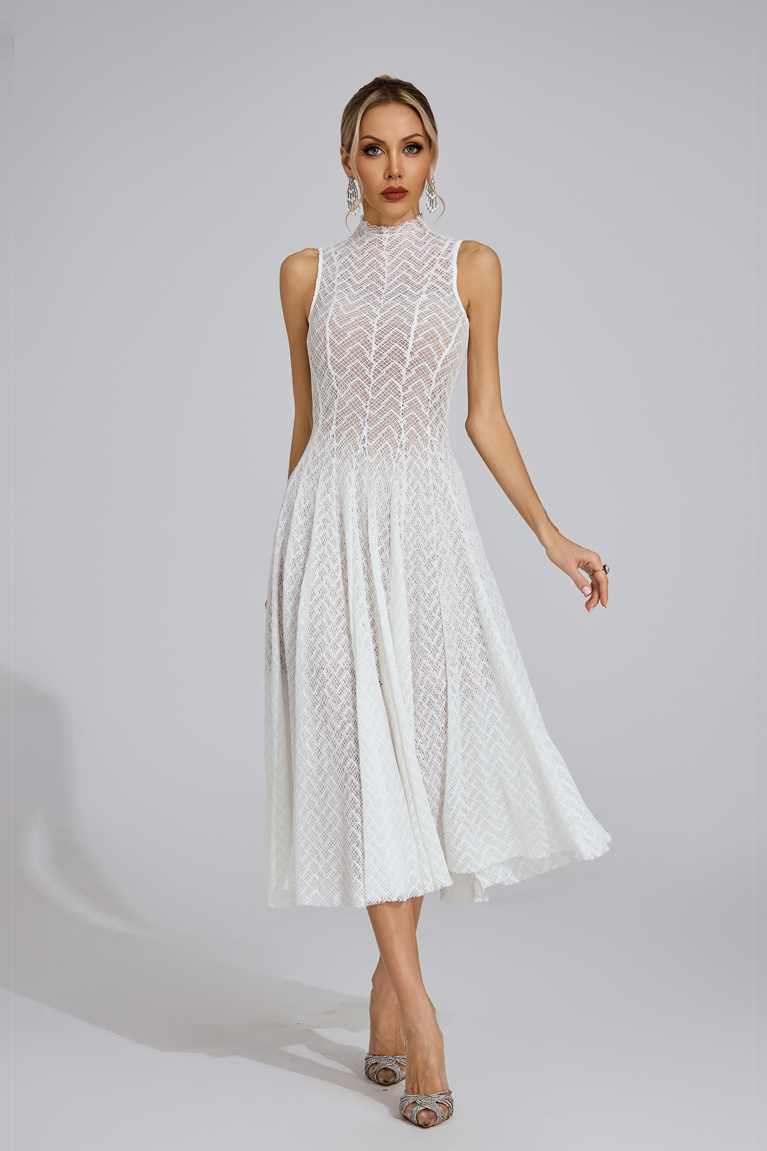 Phil White Sleeveless Maxi Dress