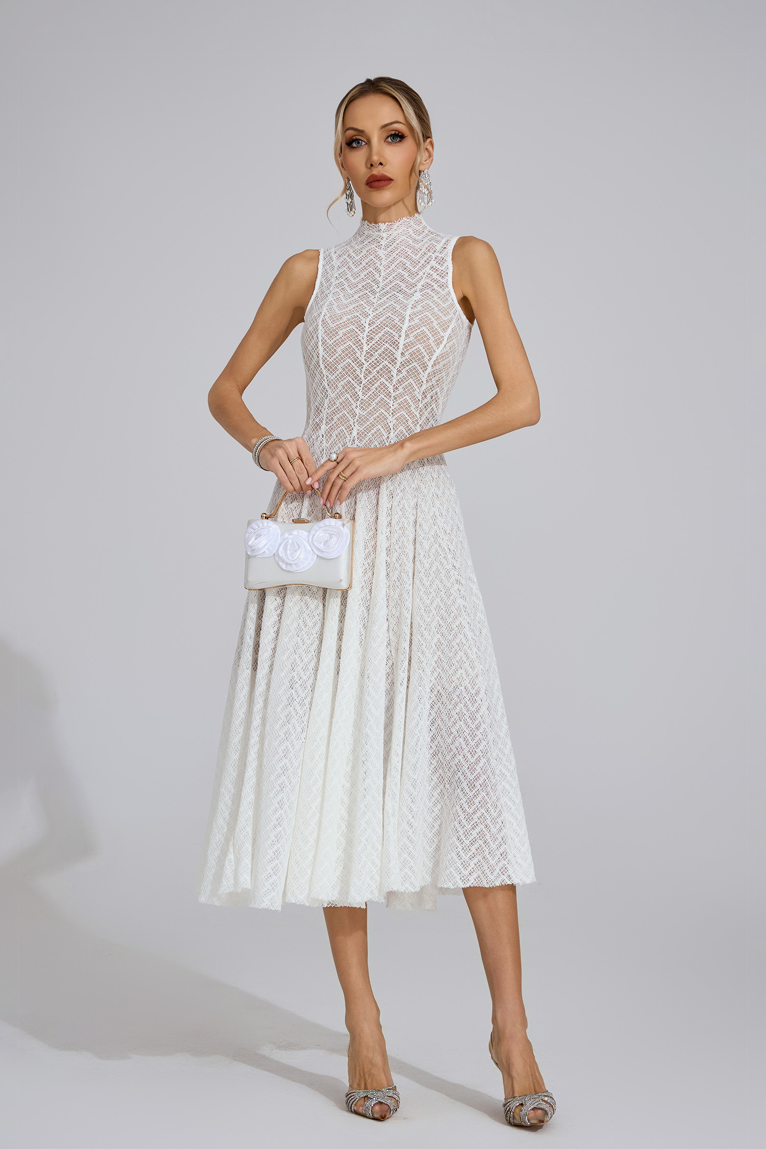 Phil White Sleeveless Maxi Dress