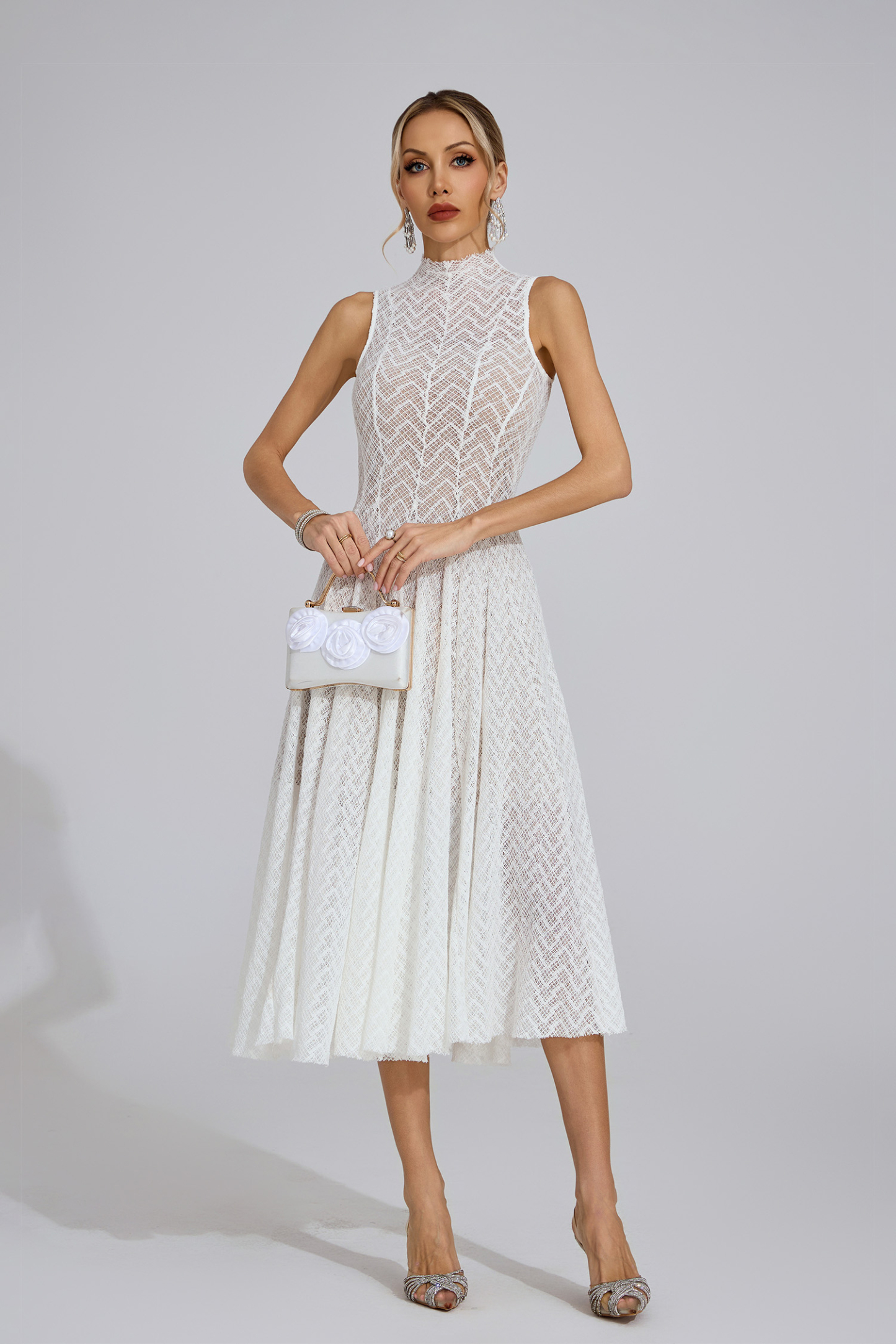 Phil White Sleeveless Maxi Dress