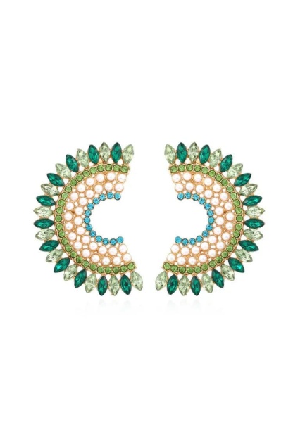 Anemone Scalloped Earrings