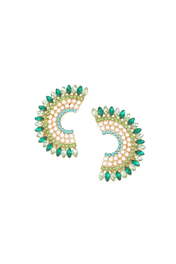 Anemone Scalloped Earrings