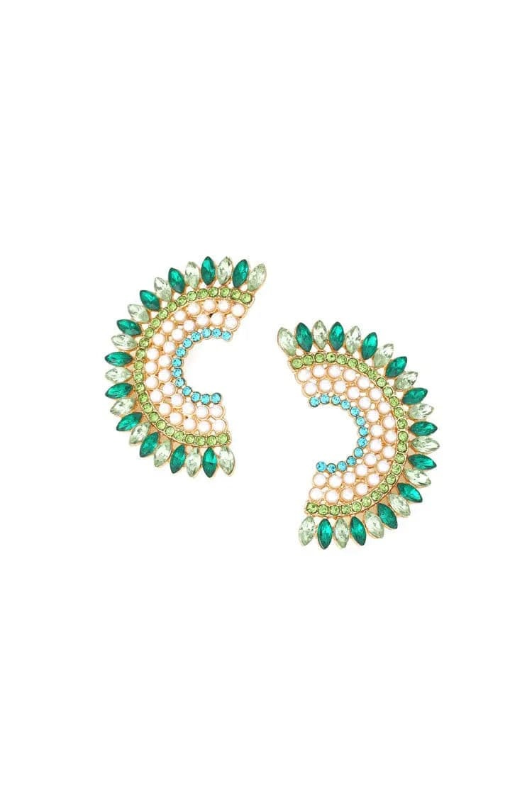 Anemone Scalloped Earrings