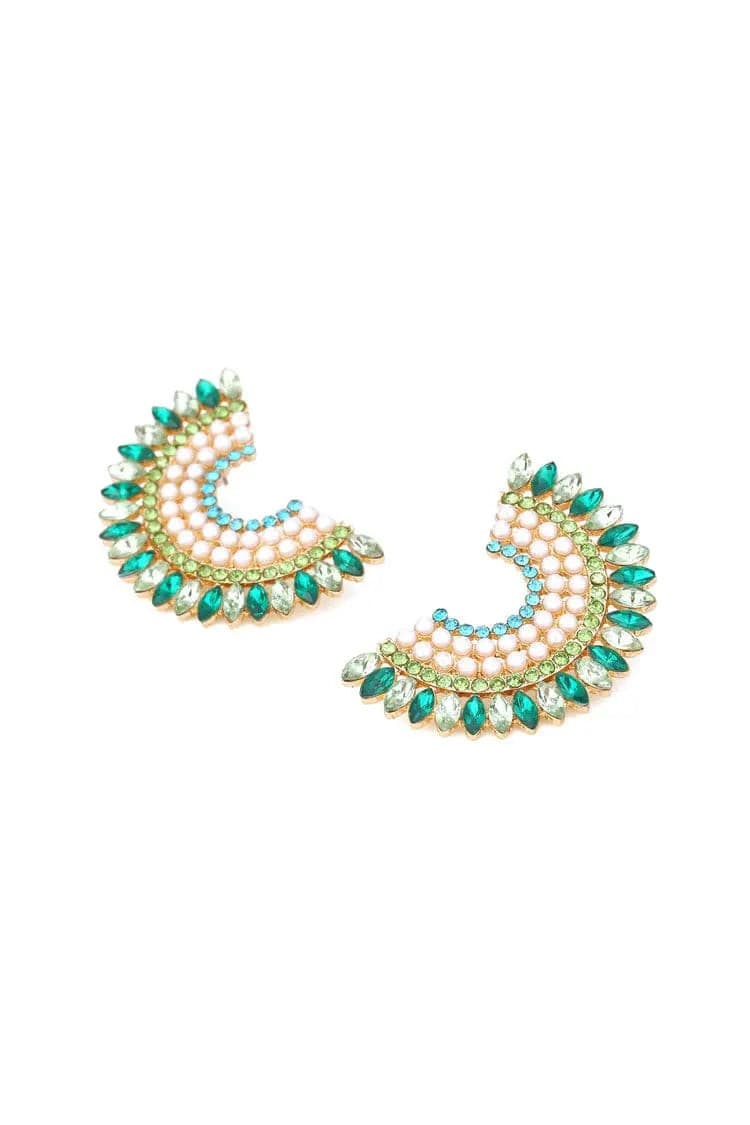 Anemone Scalloped Earrings