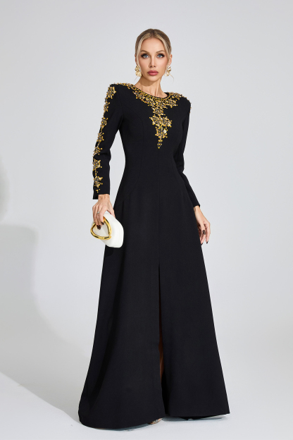 Bramble Black Diamond Maxi Dress