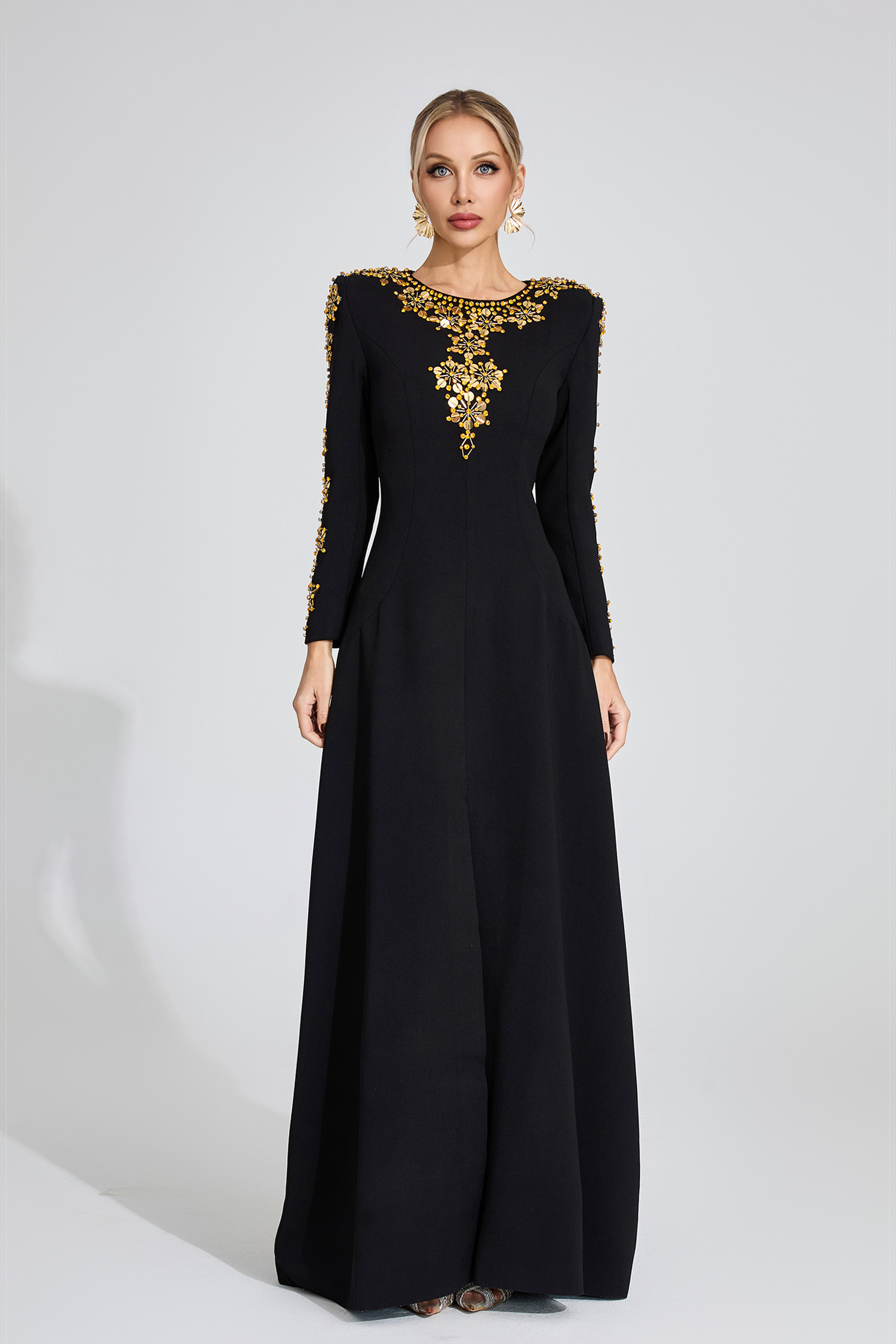 Bramble Black Diamond Maxi Dress