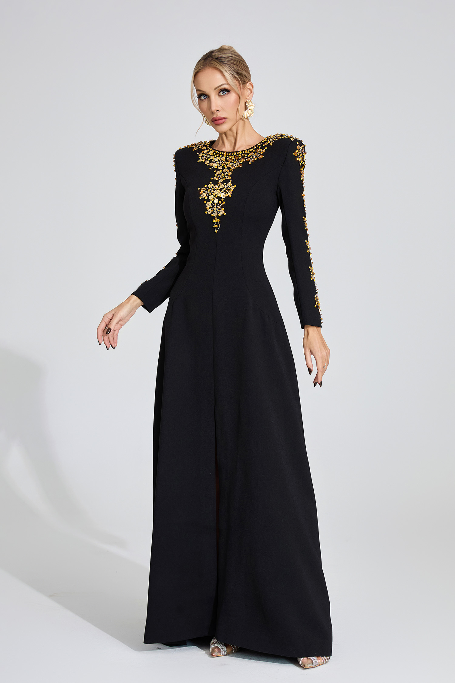 Bramble Black Diamond Maxi Dress