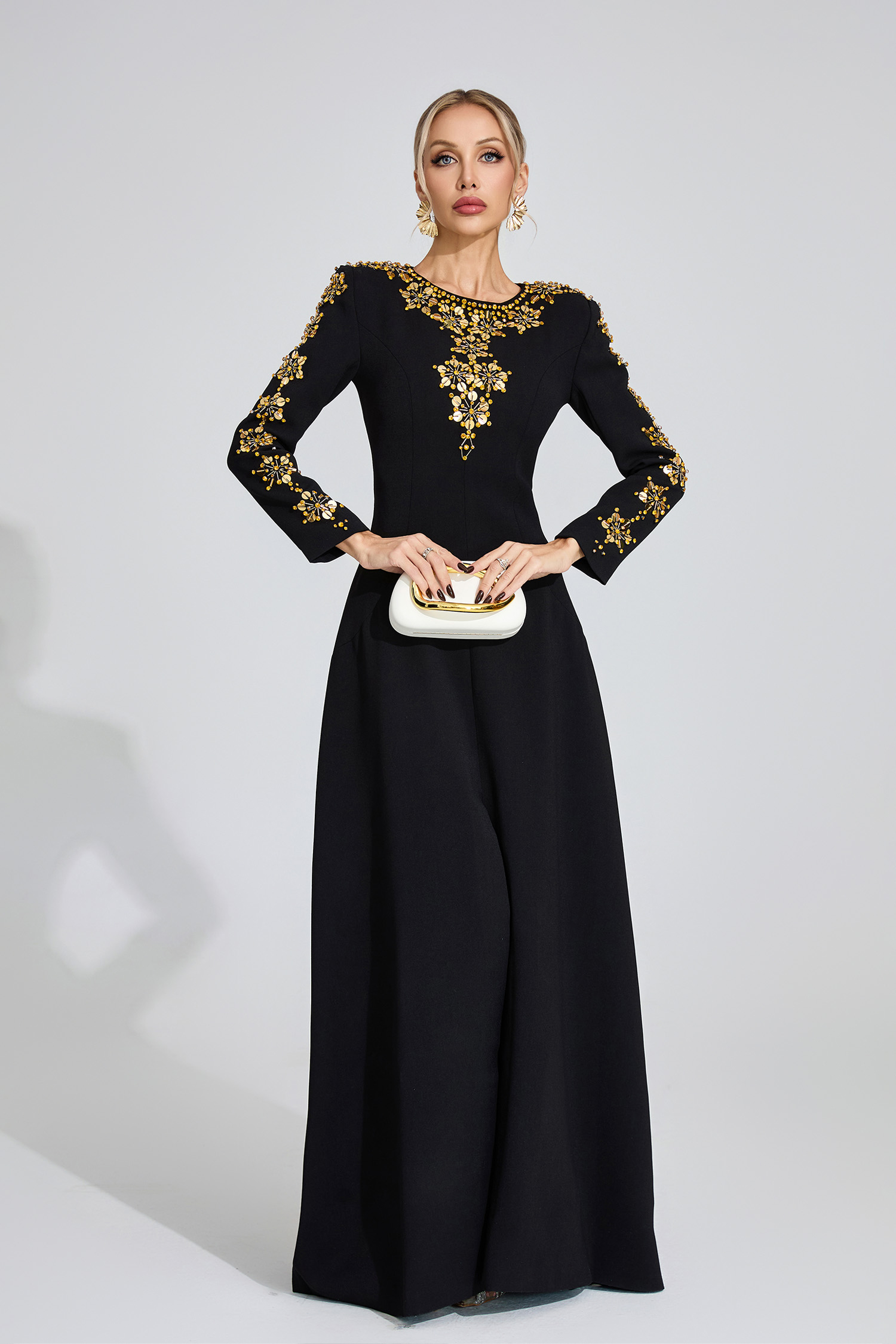 Bramble Black Diamond Maxi Dress