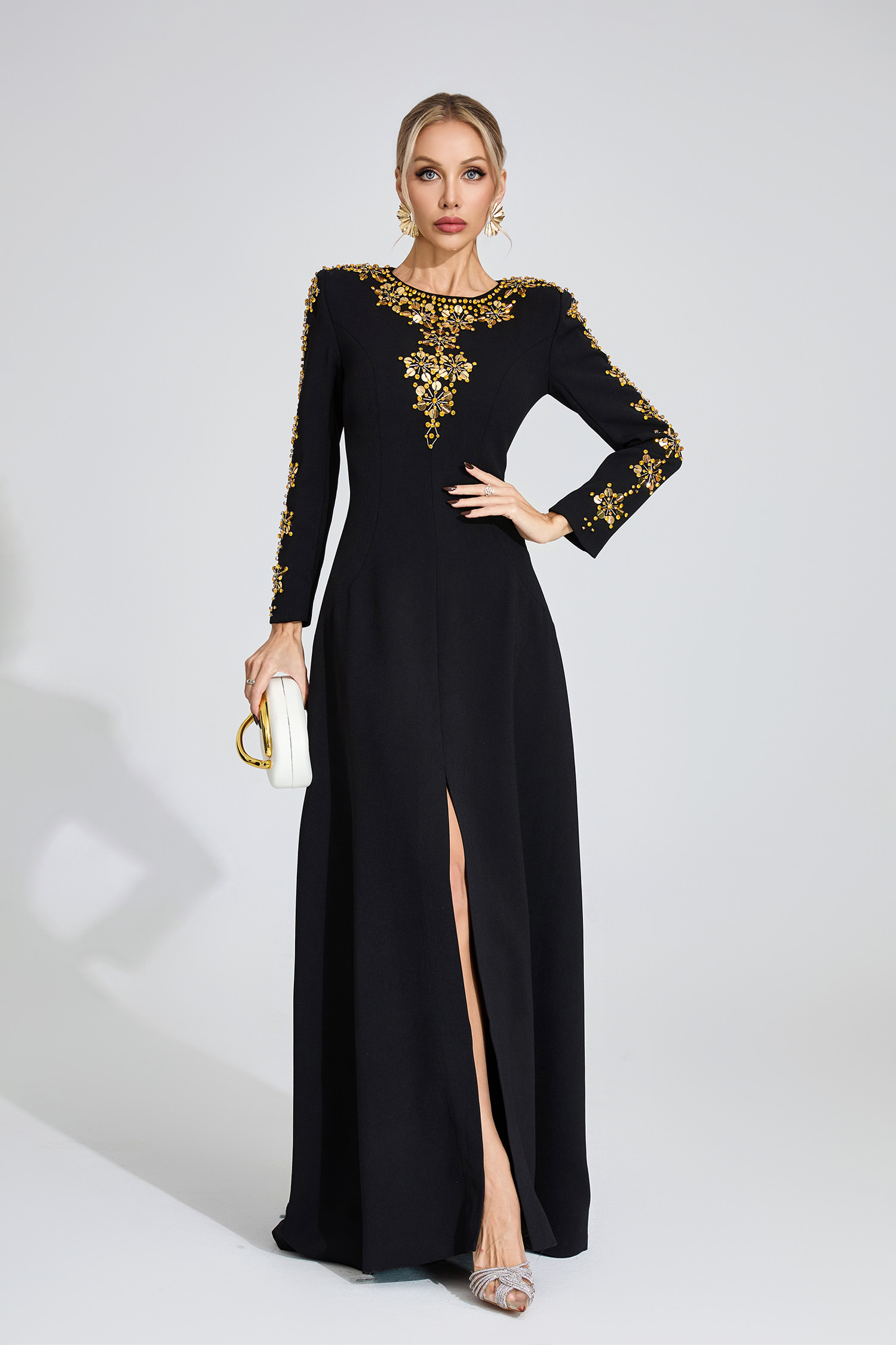 Bramble Black Diamond Maxi Dress