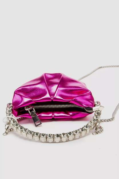 Sinclair Crystal Embellished Rose Red Bag