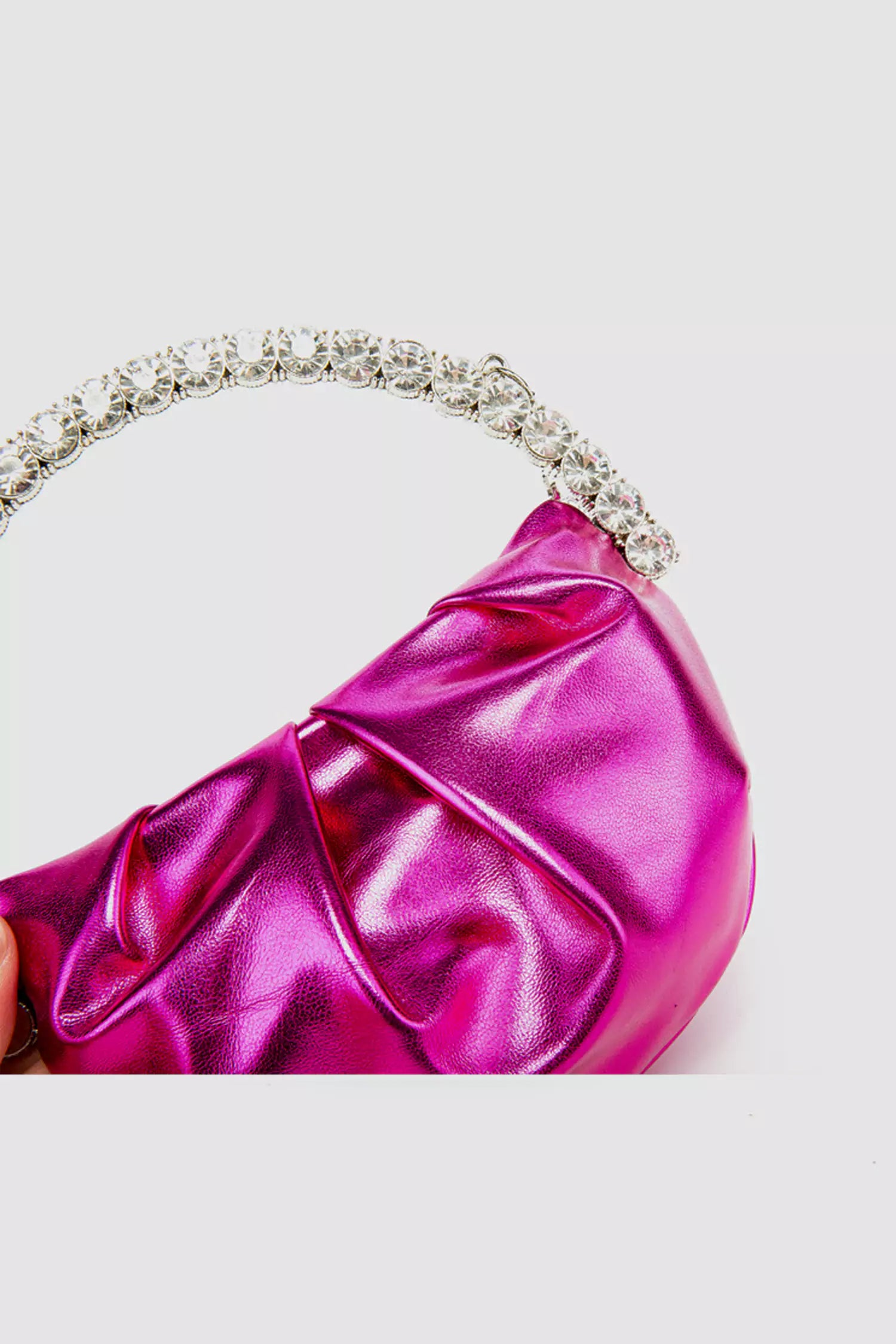Sinclair Crystal Embellished Rose Red Bag