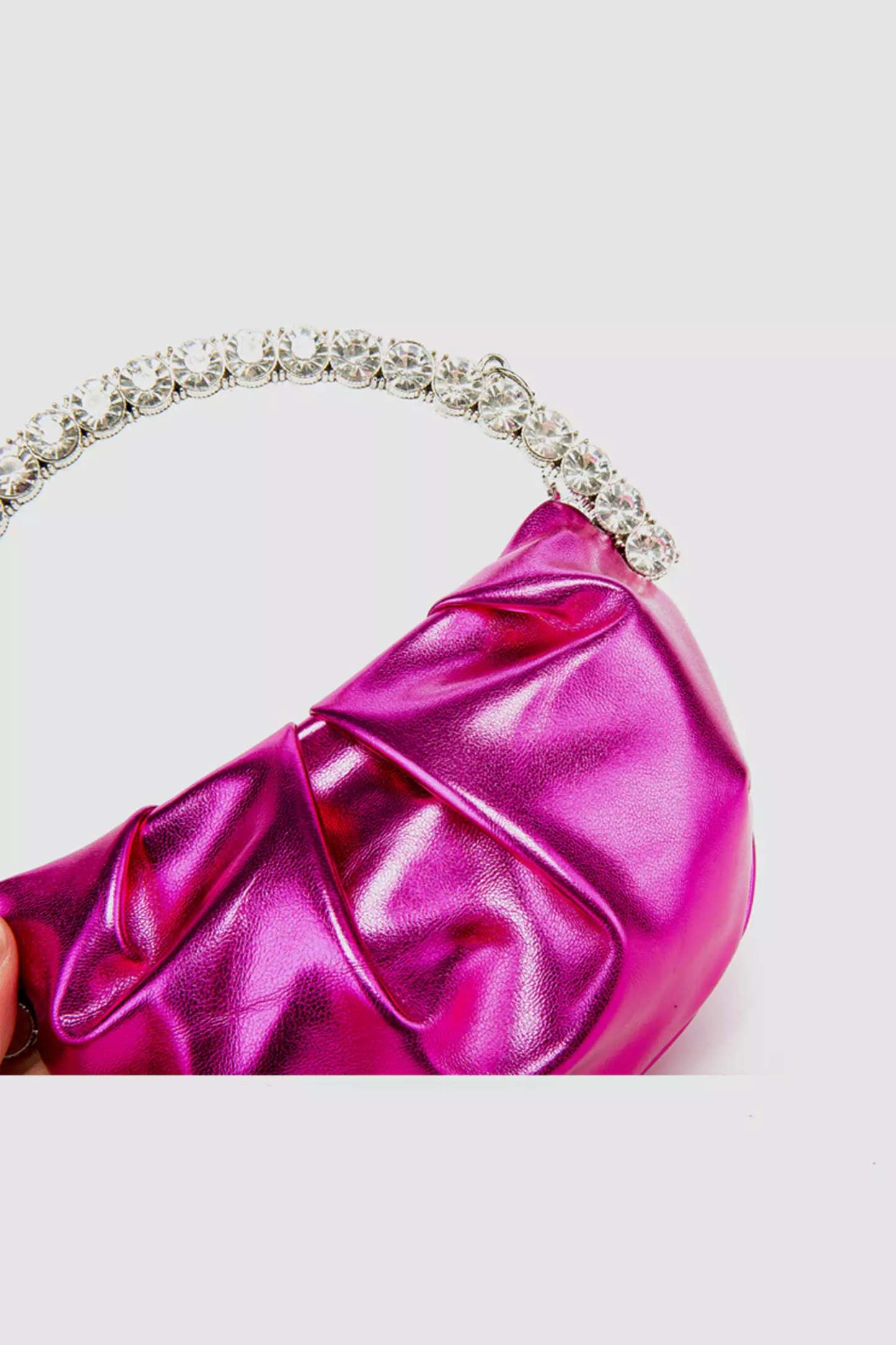 Sinclair Crystal Embellished Rose Red Bag