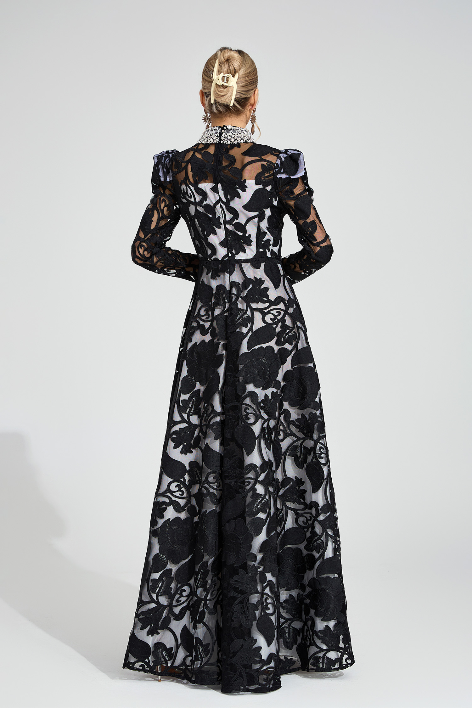 Verse Black Diamond Maxi Dress