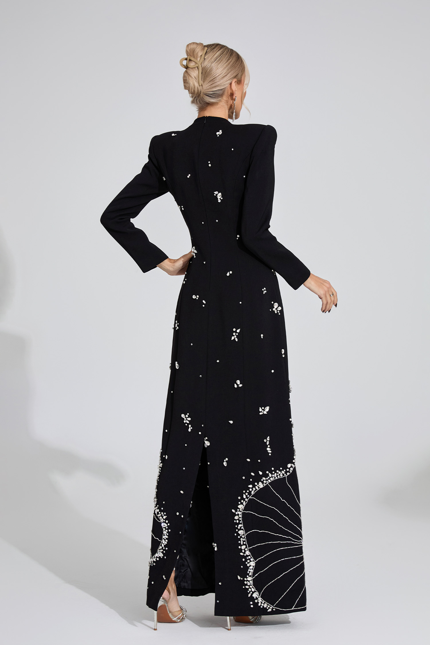 Knoll Black Diamond Maxi Dress