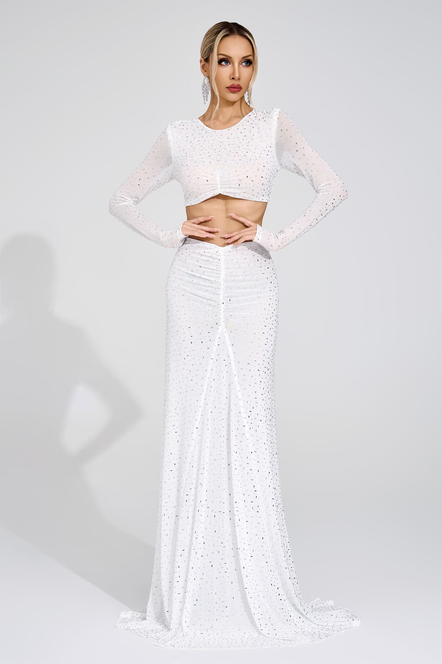 Ragnhild White Diamond Set