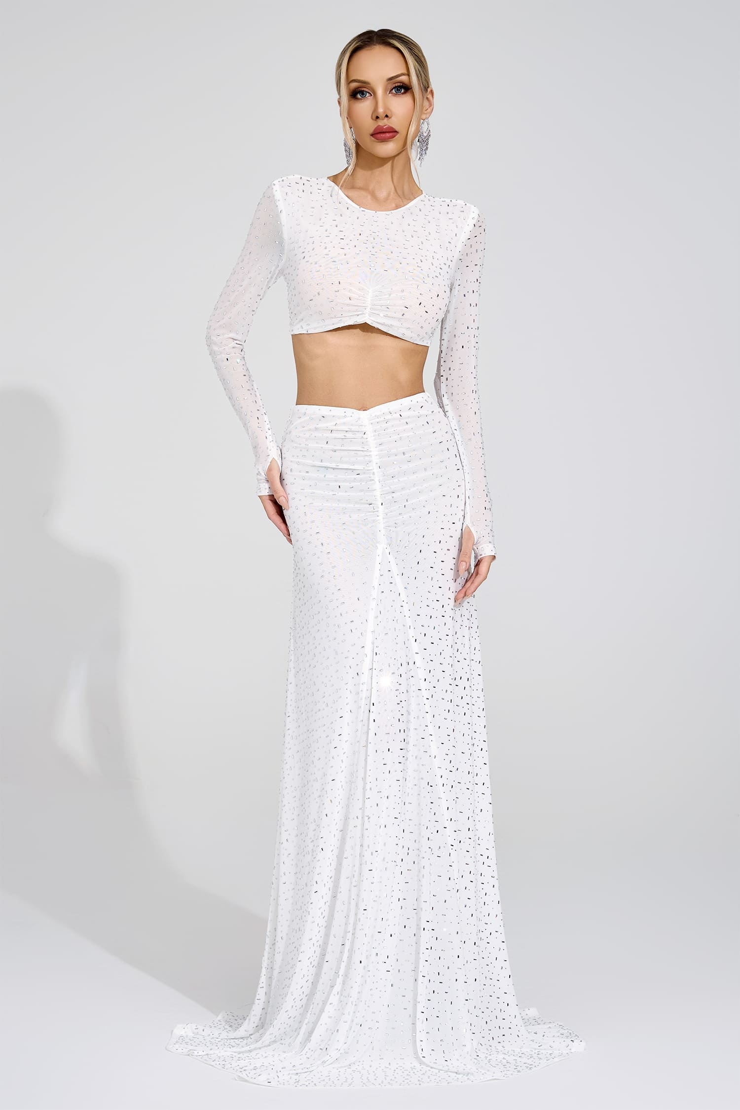 Ragnhild White Diamond Set