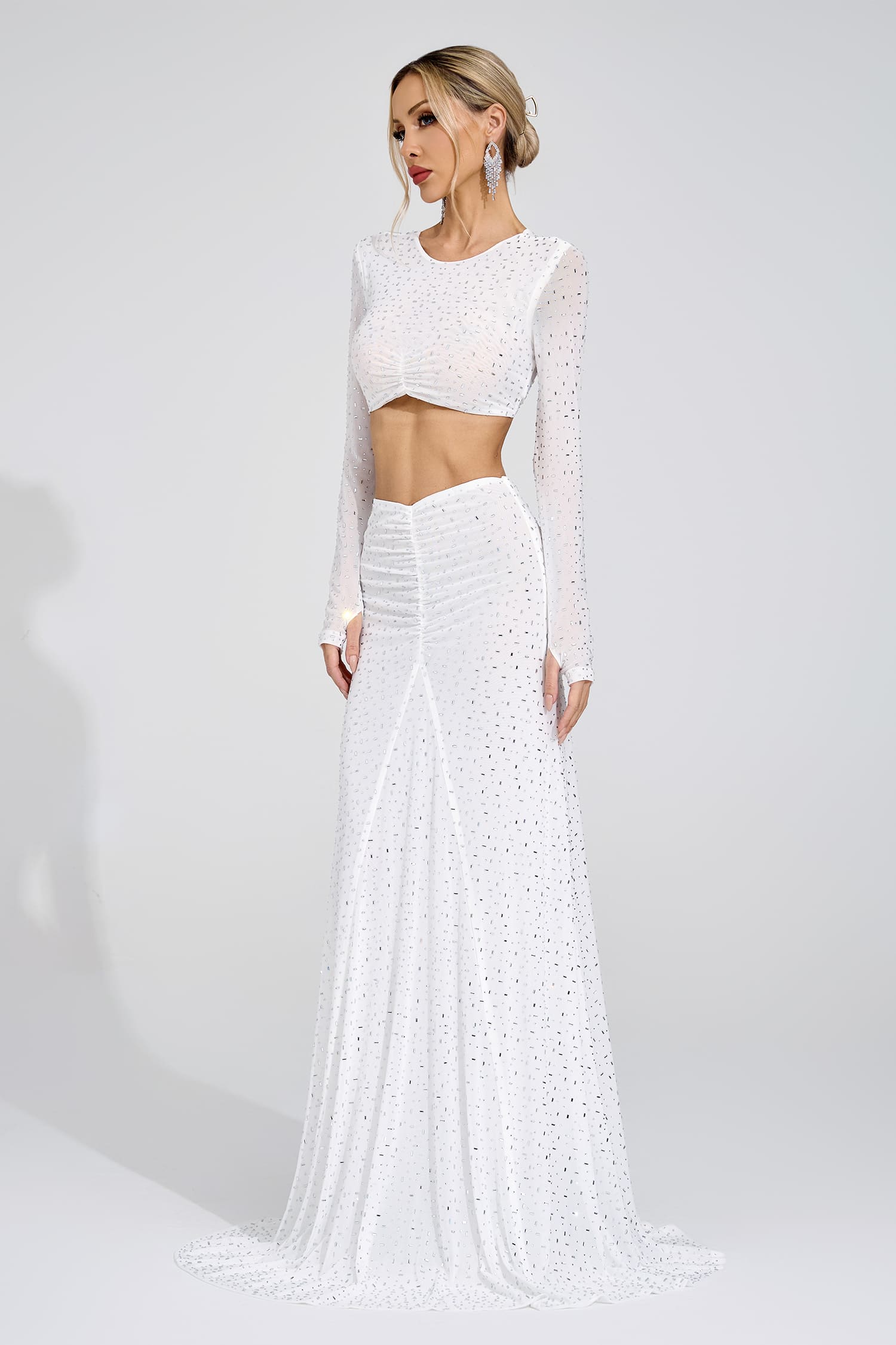 Ragnhild White Diamond Set