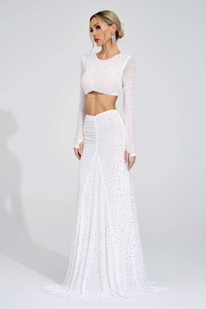 Ragnhild White Diamond Set