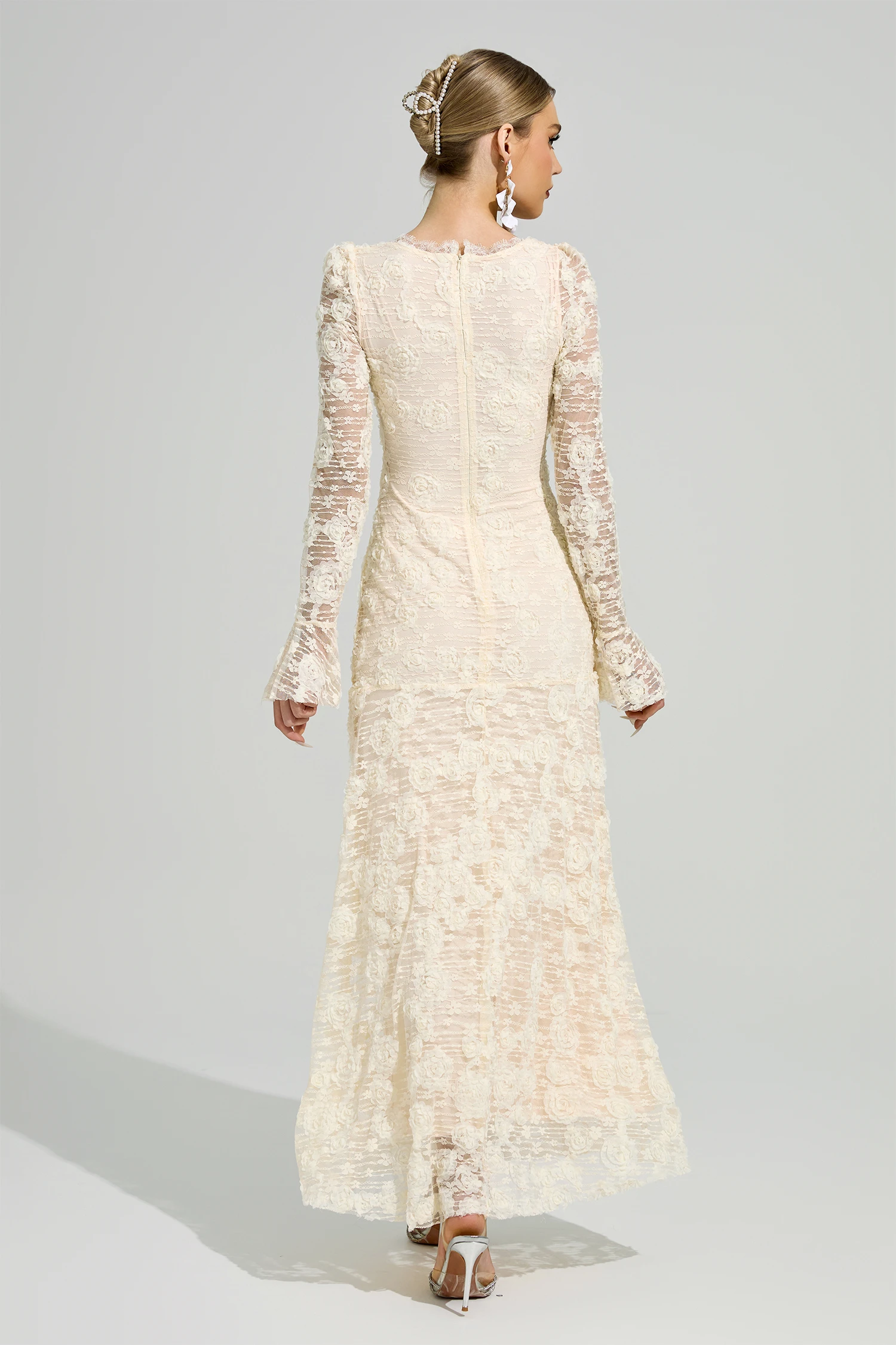 Gorgias Apricot Mermaid Formal Dress