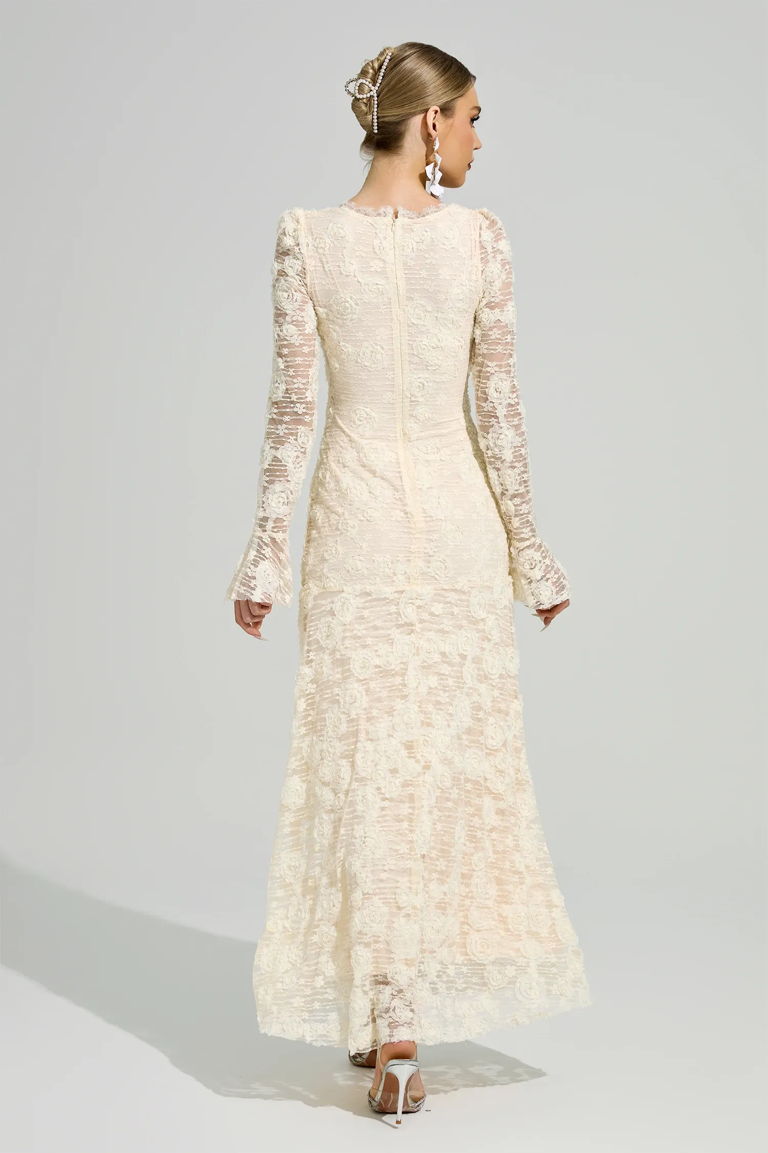 Gorgias Apricot Mermaid Formal Dress