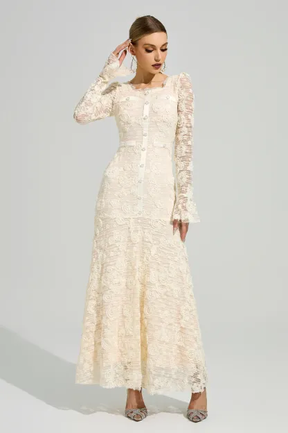 Gorgias Apricot Mermaid Formal Dress