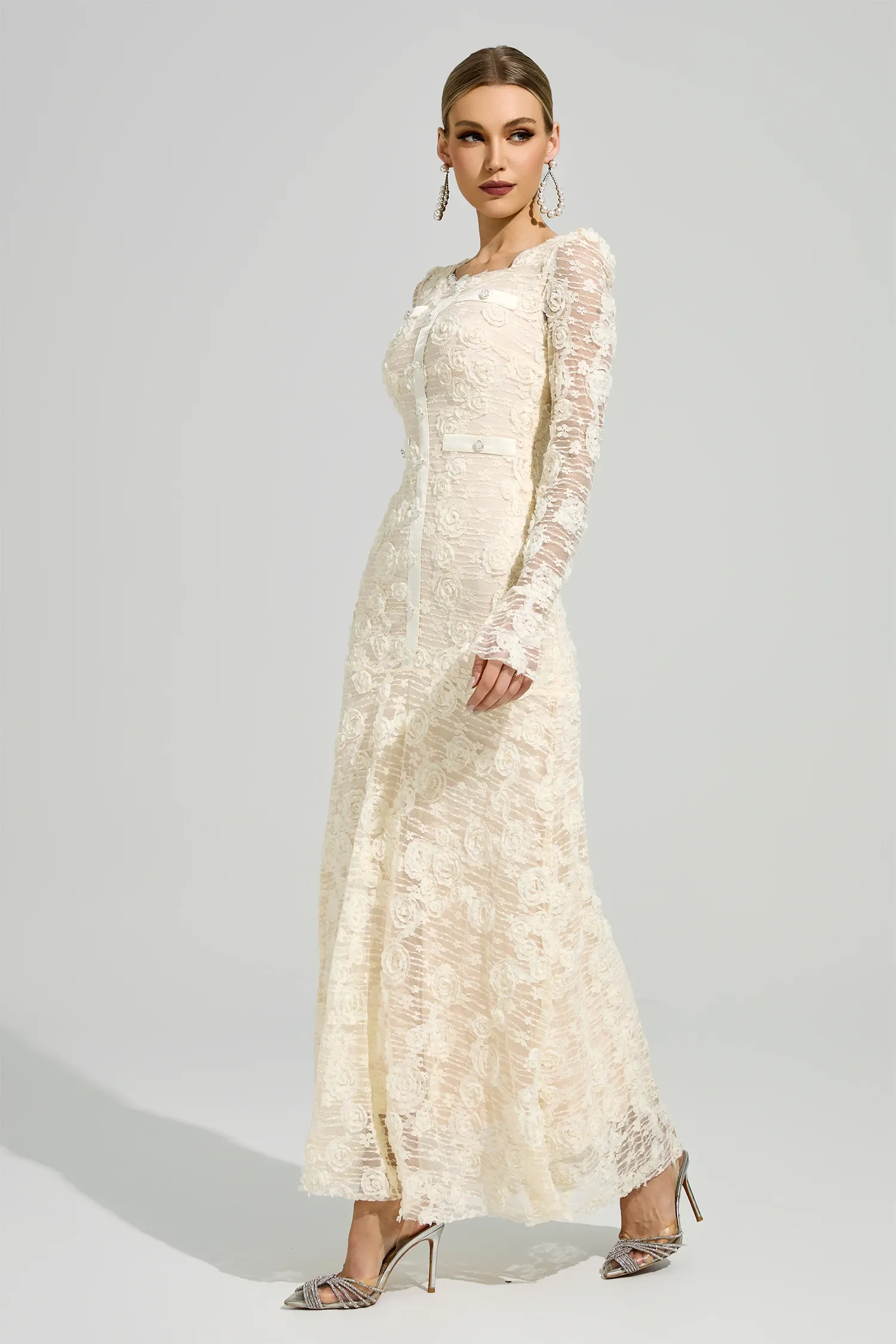 Gorgias Apricot Mermaid Formal Dress