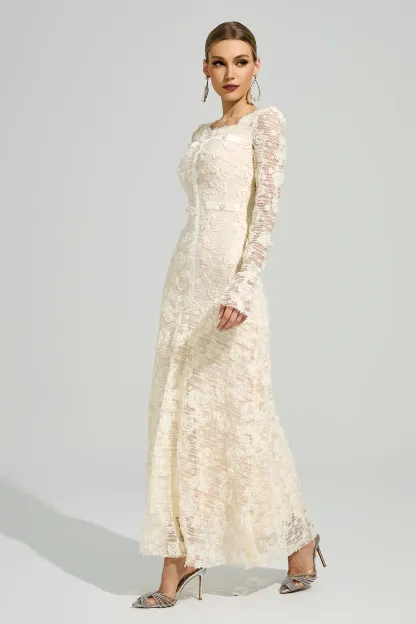 Gorgias Apricot Mermaid Formal Dress