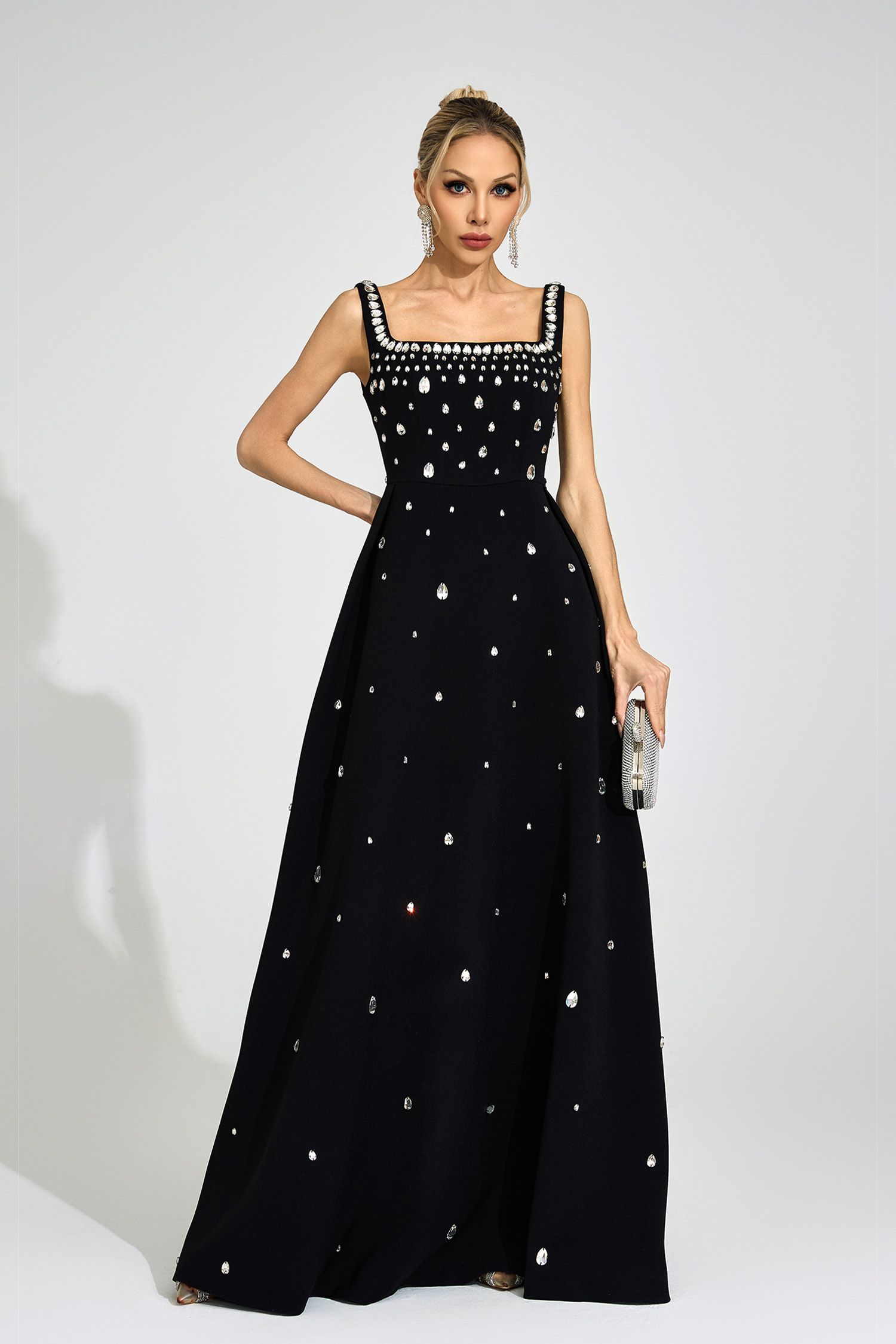 Winifred Black Diamond Maxi Dress