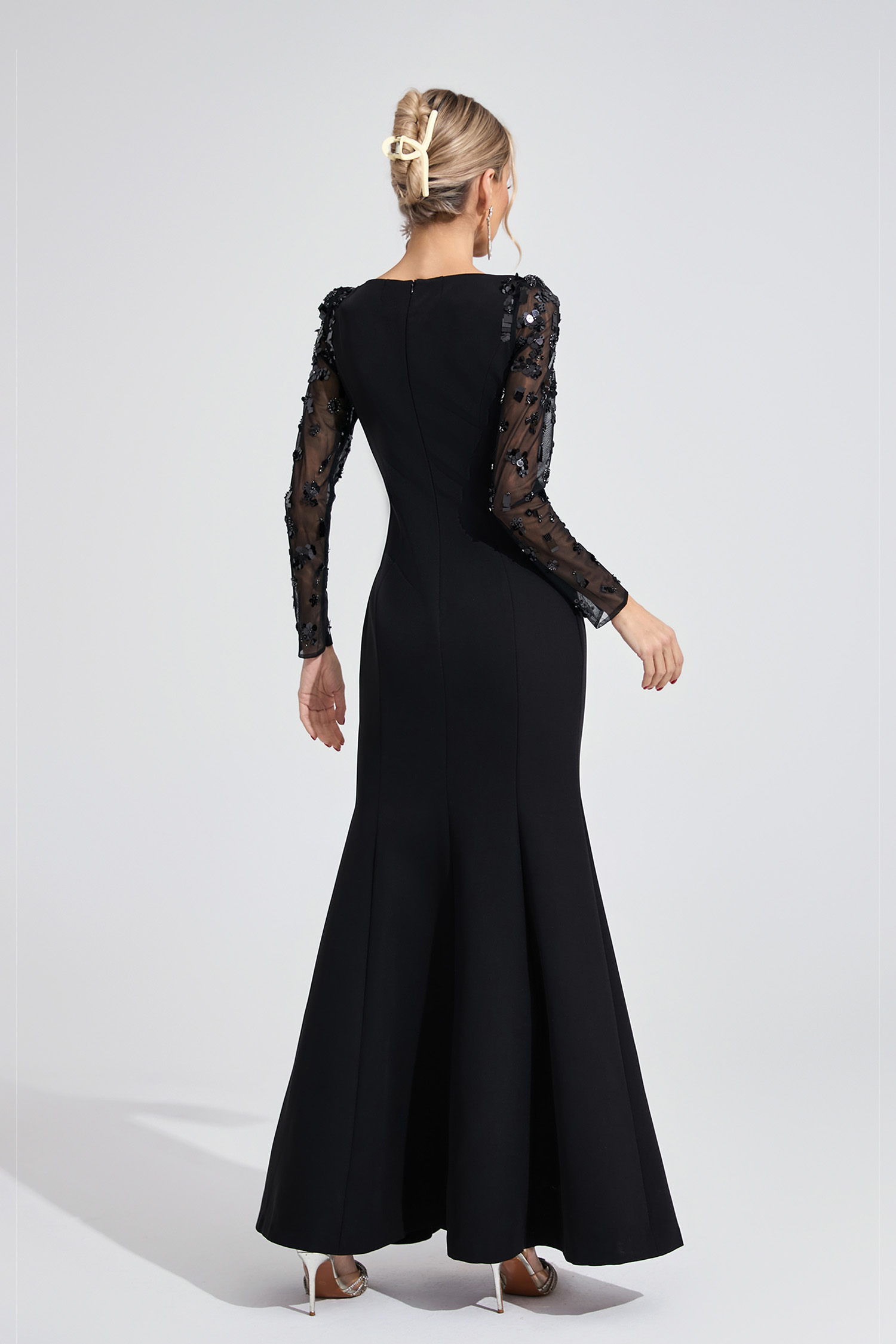 Innis Black Diamond Maxi Dress