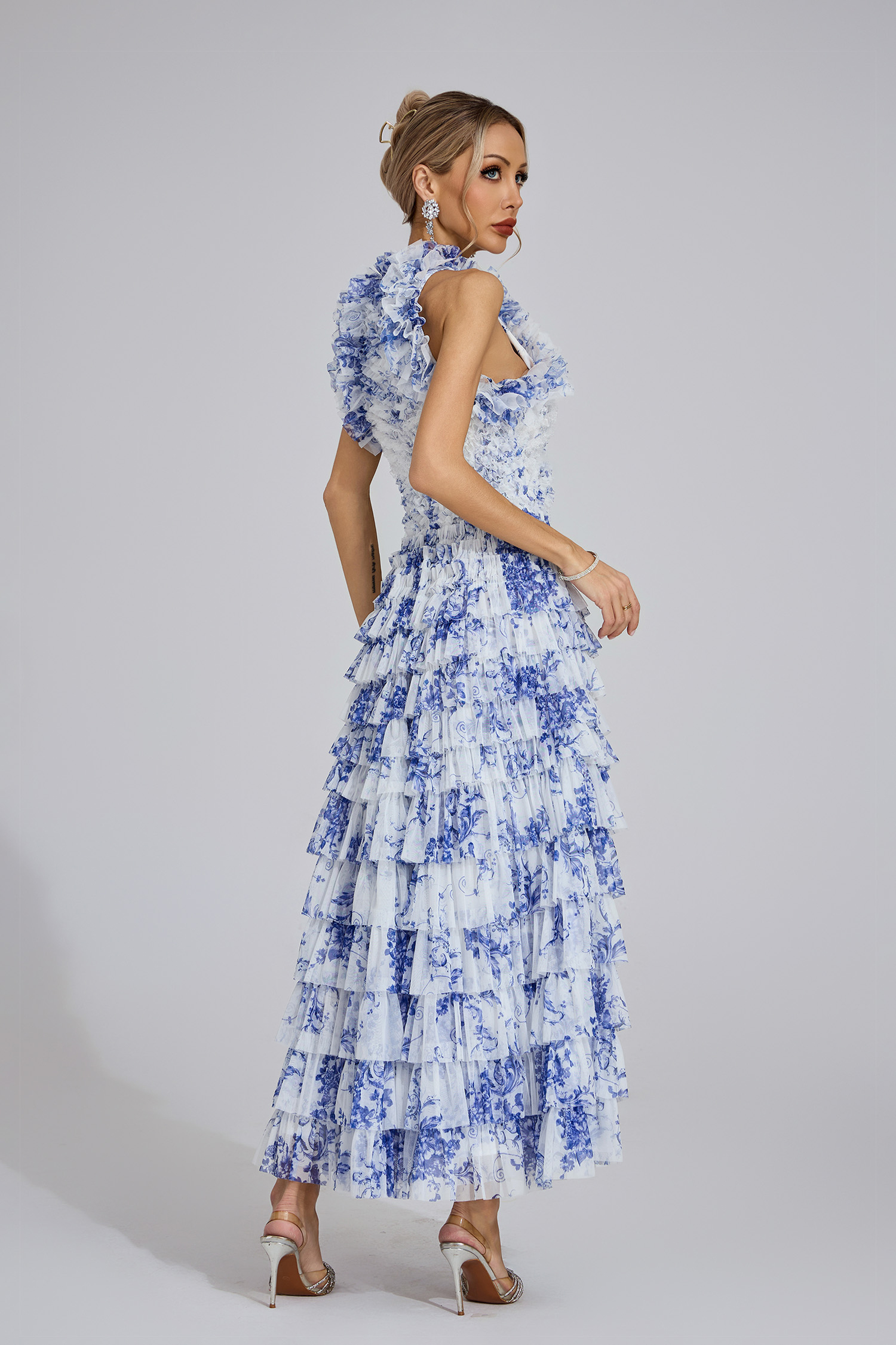 Muir Blue Willow Maxi Dress