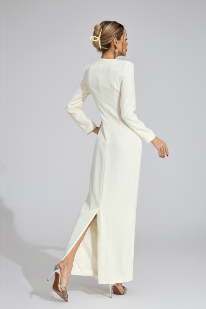 Beat Ivory Diamond Maxi Dress