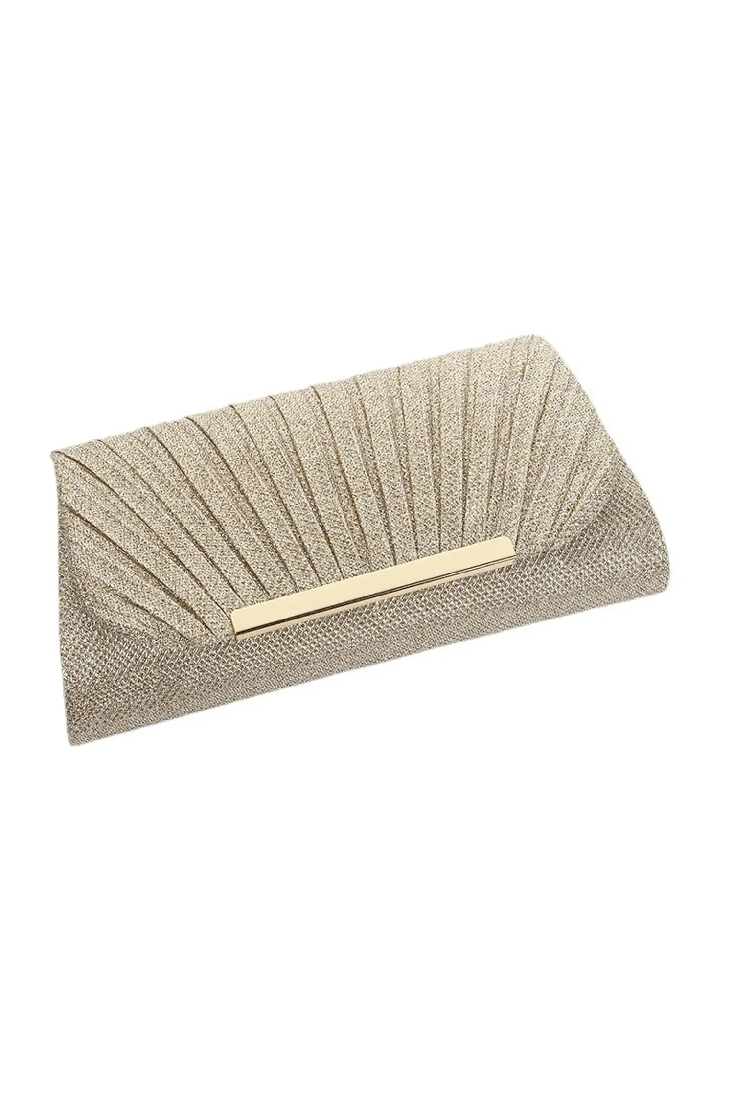 Marvin Silver Clutch Bag