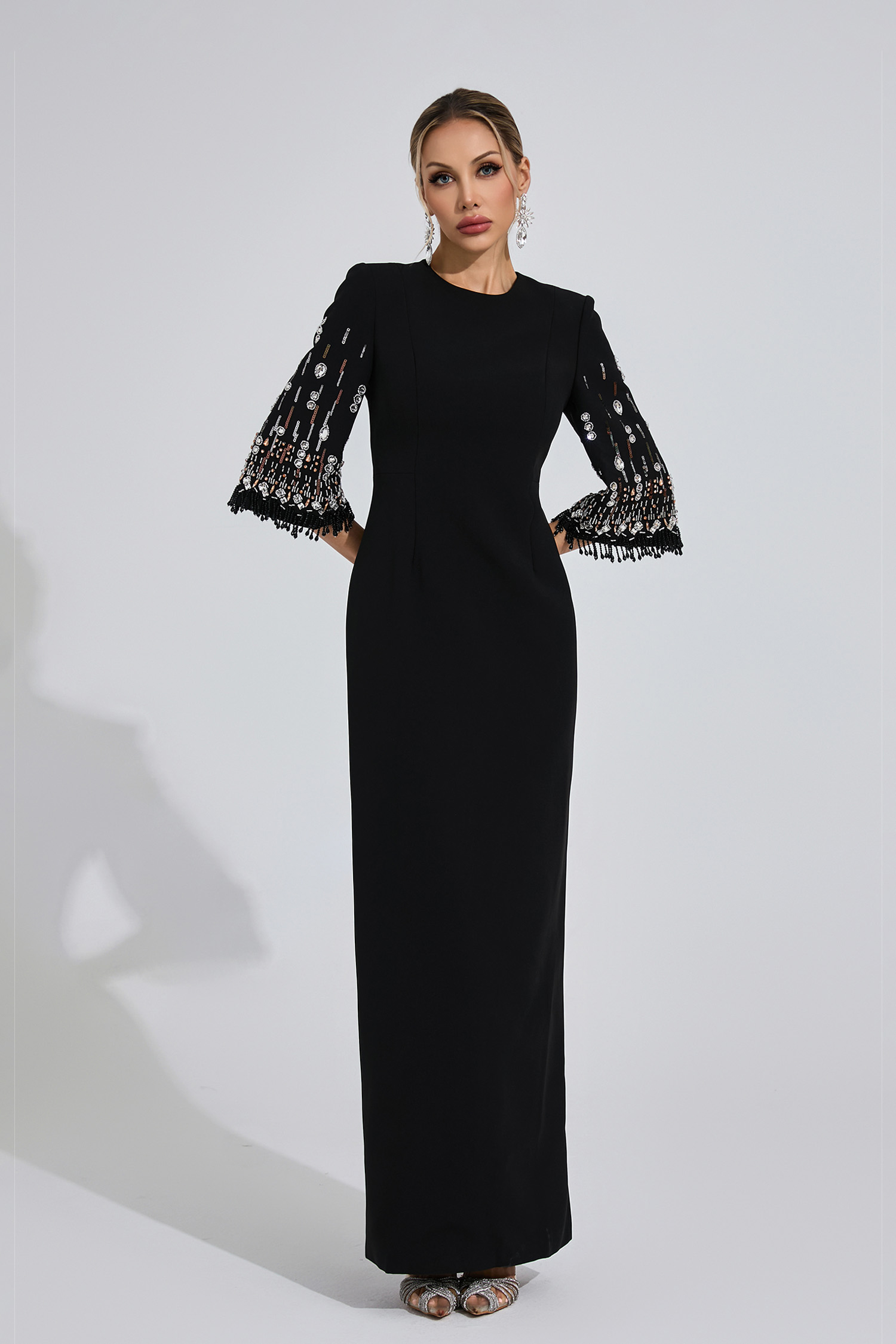 Pond Black Diamond Maxi Dress