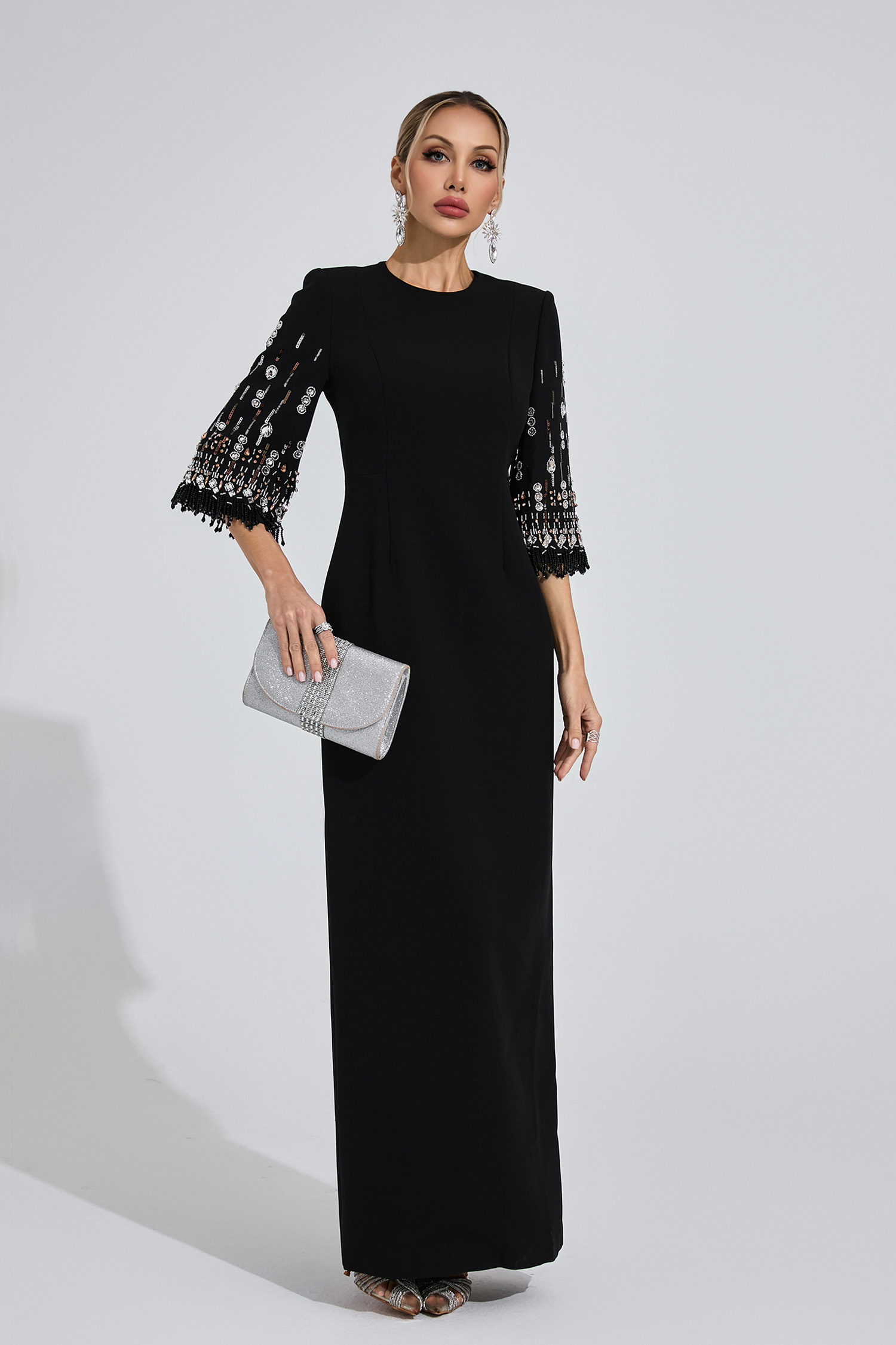 Pond Black Diamond Maxi Dress