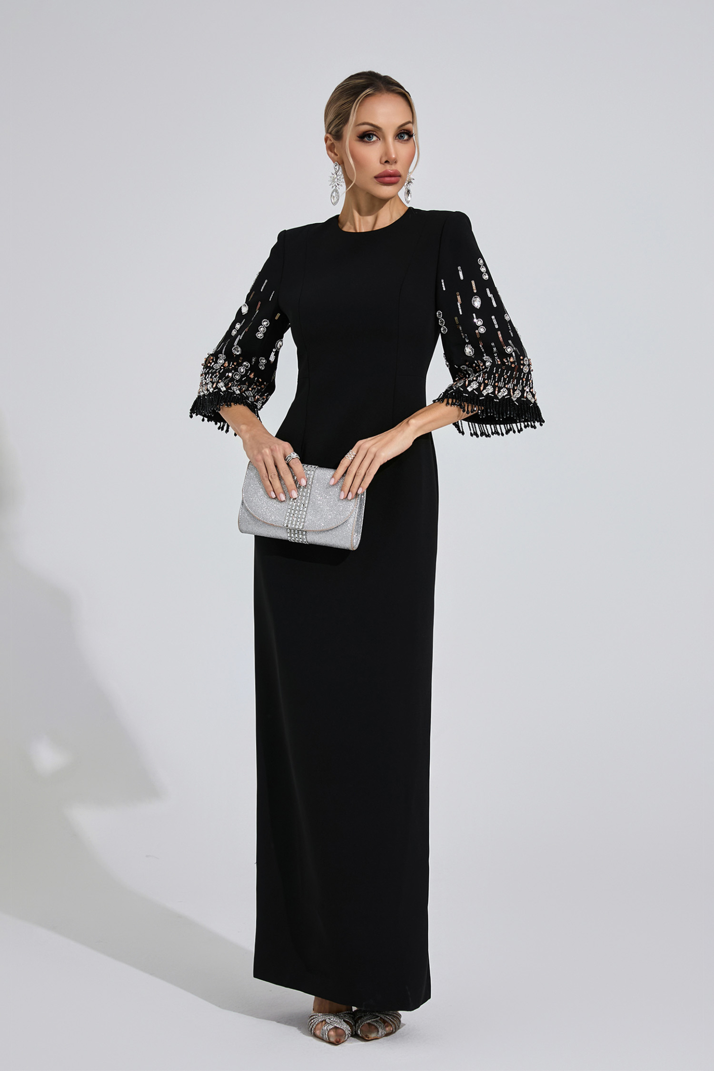 Pond Black Diamond Maxi Dress