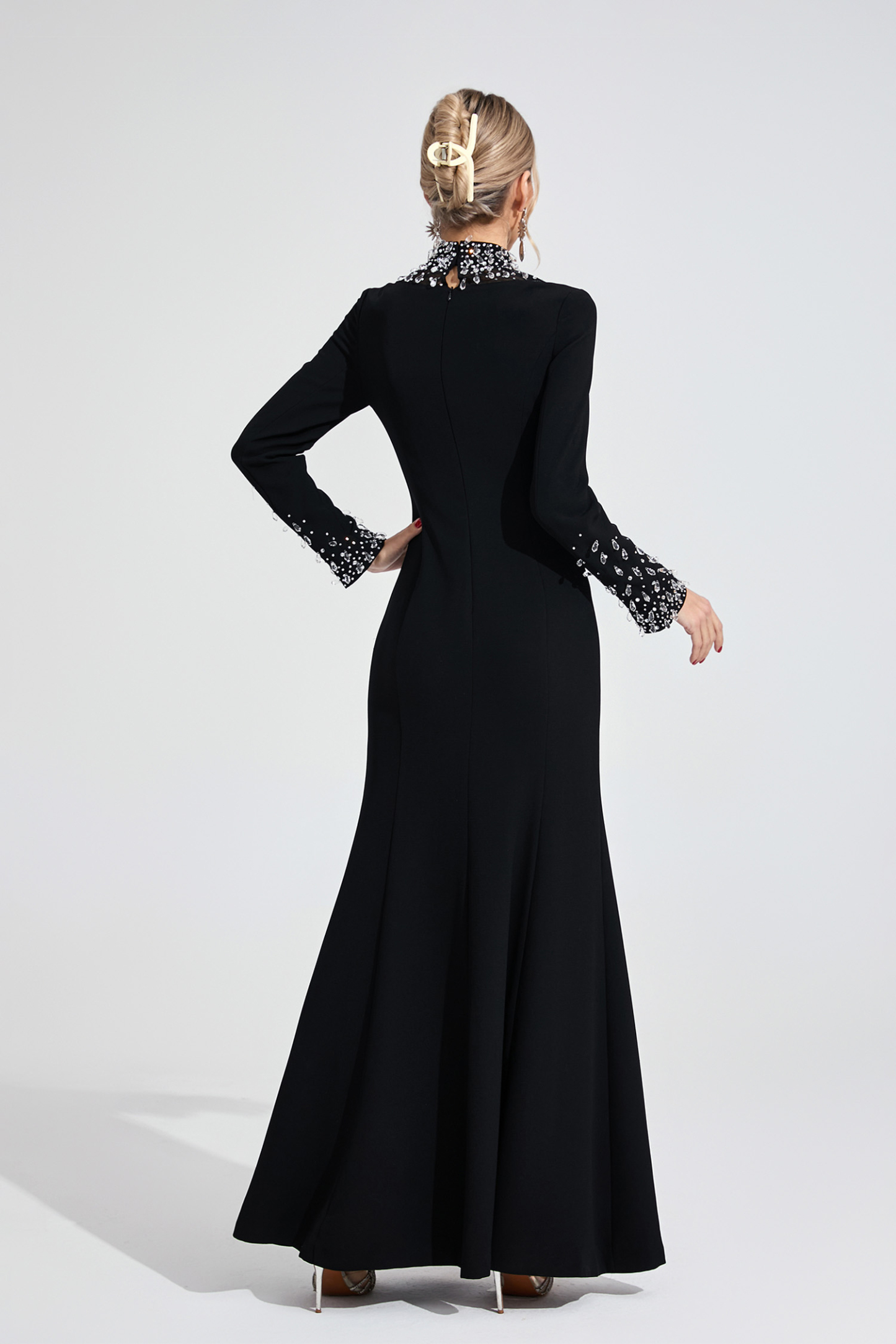 Jewel Black Diamond Maxi Dress
