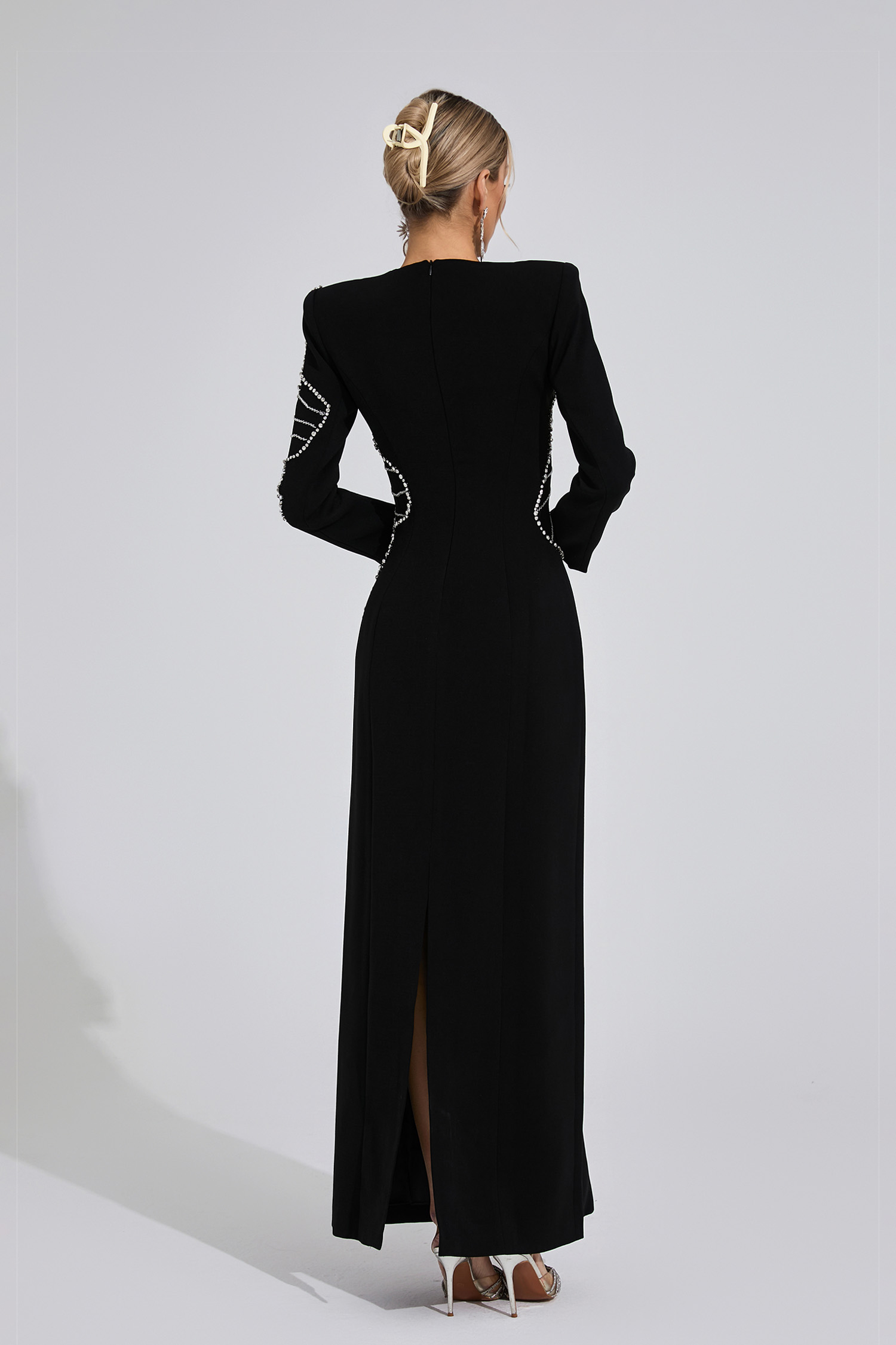 Shaw Black Diamond Maxi Dress