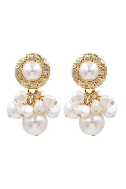 Amaryllis Pearl Detail Earrings