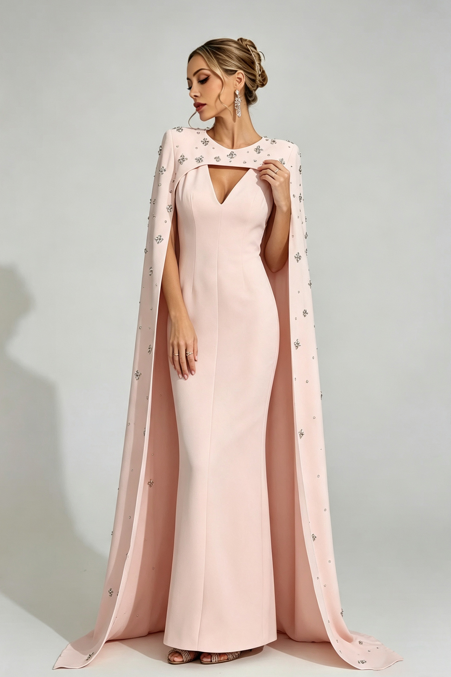 Coomb Pink Diamond Maxi Dress