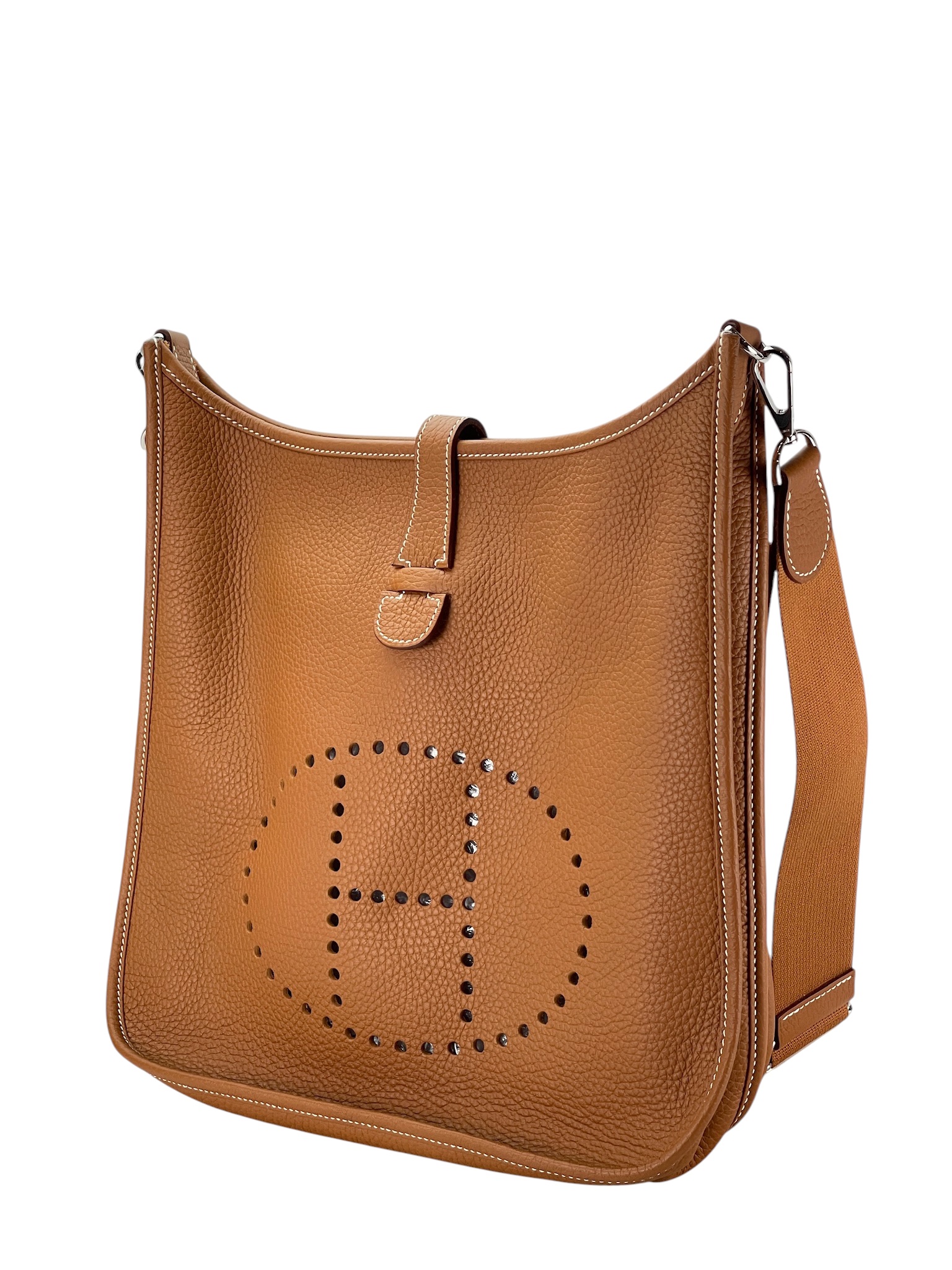 HERMES - Evelyne PM Evelyne 37 Gold TC Palladium Hardware