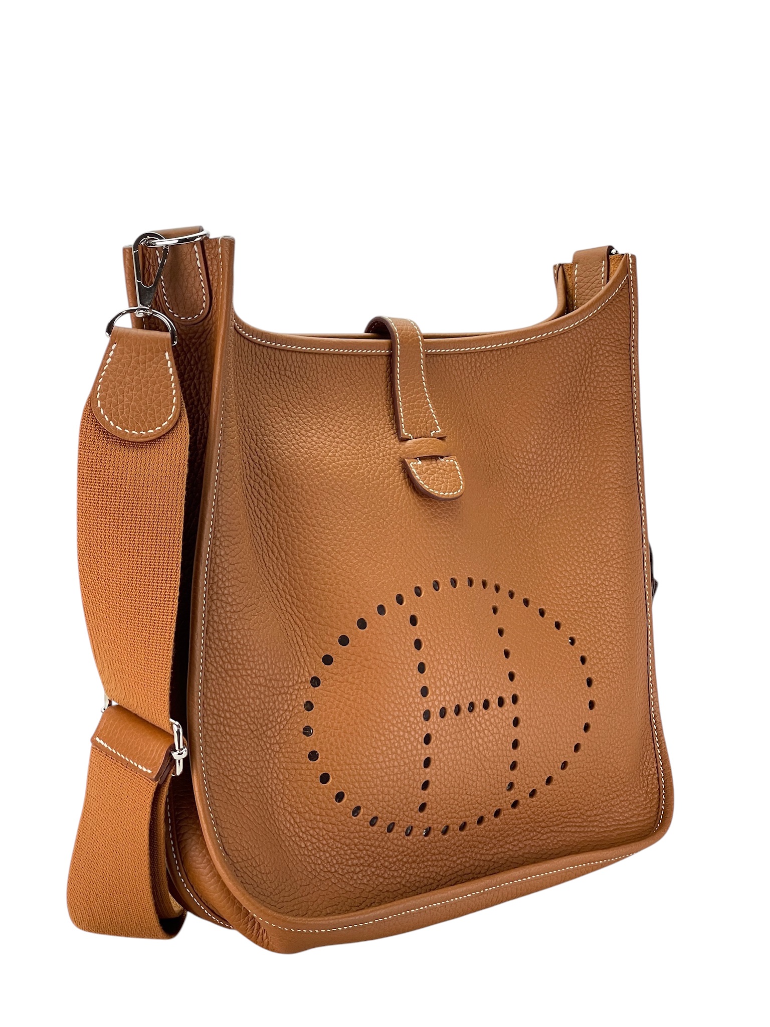 HERMES - Evelyne PM Evelyne 37 Gold TC Palladium Hardware