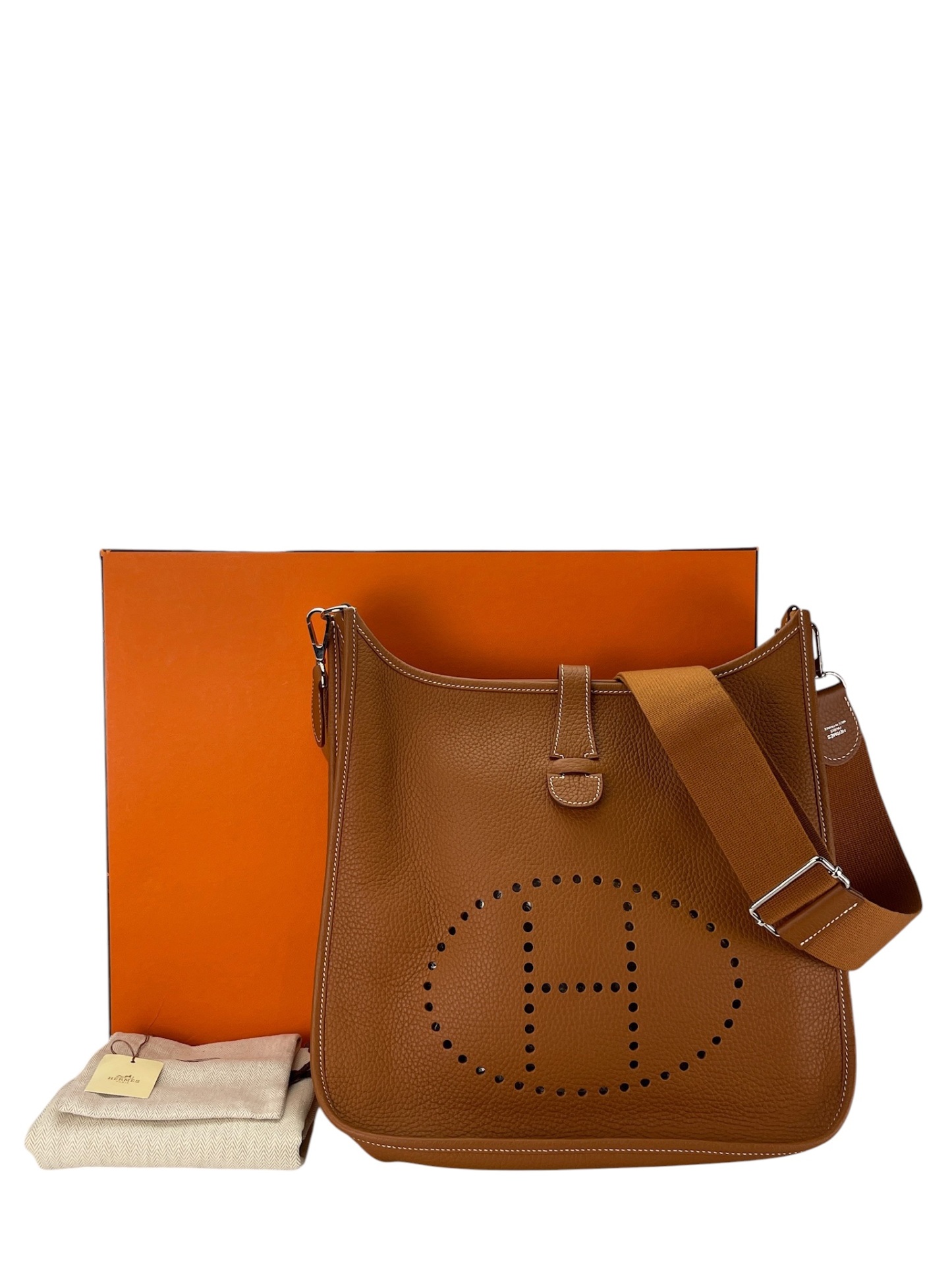 HERMES - Evelyne PM Evelyne 37 Gold TC Palladium Hardware