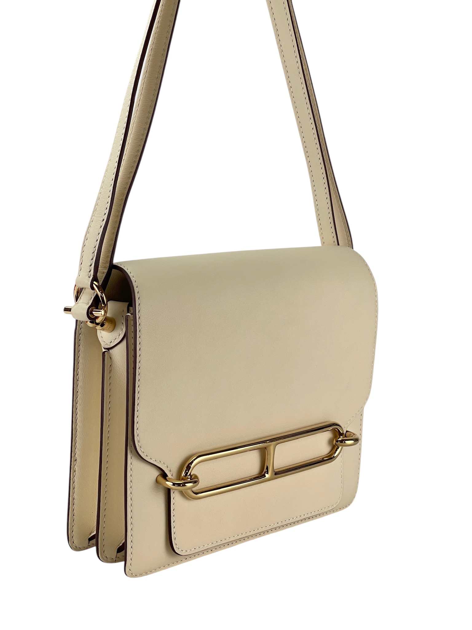 HERMES - Roulis Mini Nata Evercolor Gold Hardware
