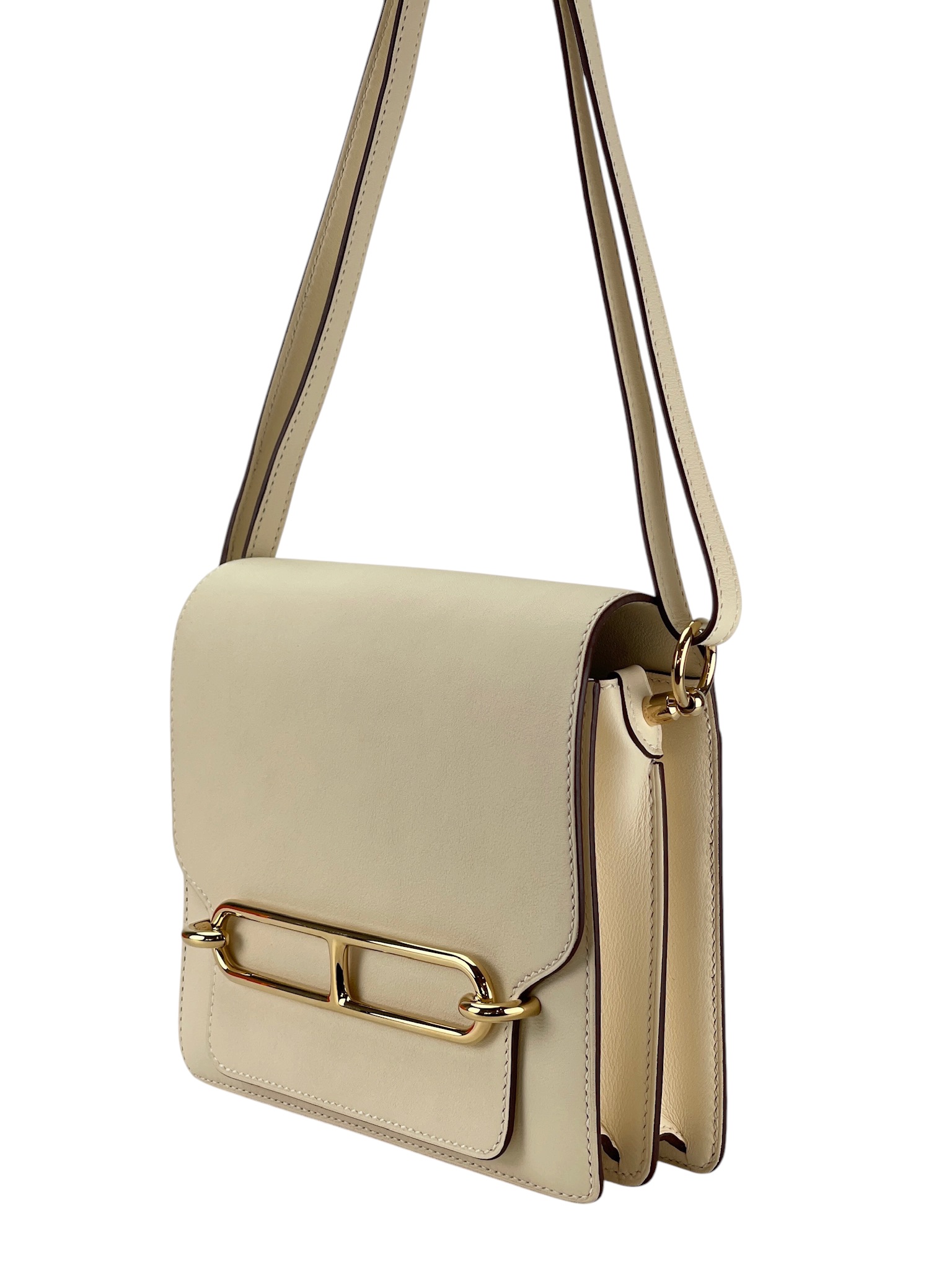 HERMES - Roulis Mini Nata Evercolor Gold Hardware
