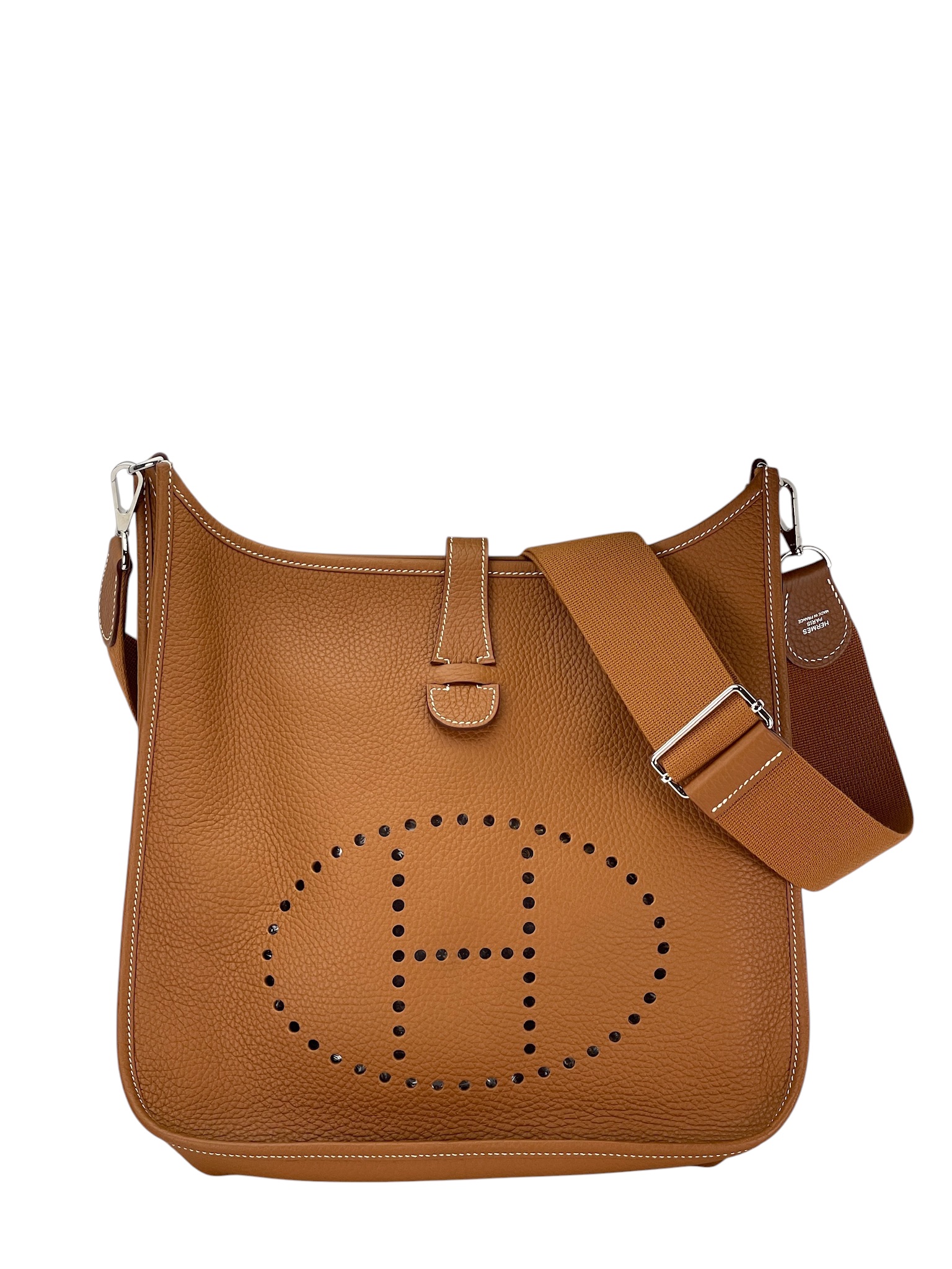 HERMES - Evelyne PM Evelyne 37 Gold TC Palladium Hardware
