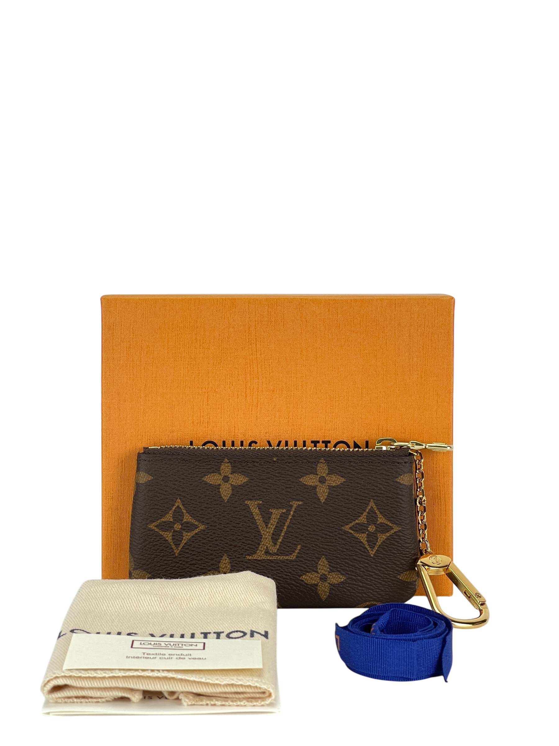 LOUIS VUITTON - Canvas Monogram Key Pouch Bag
